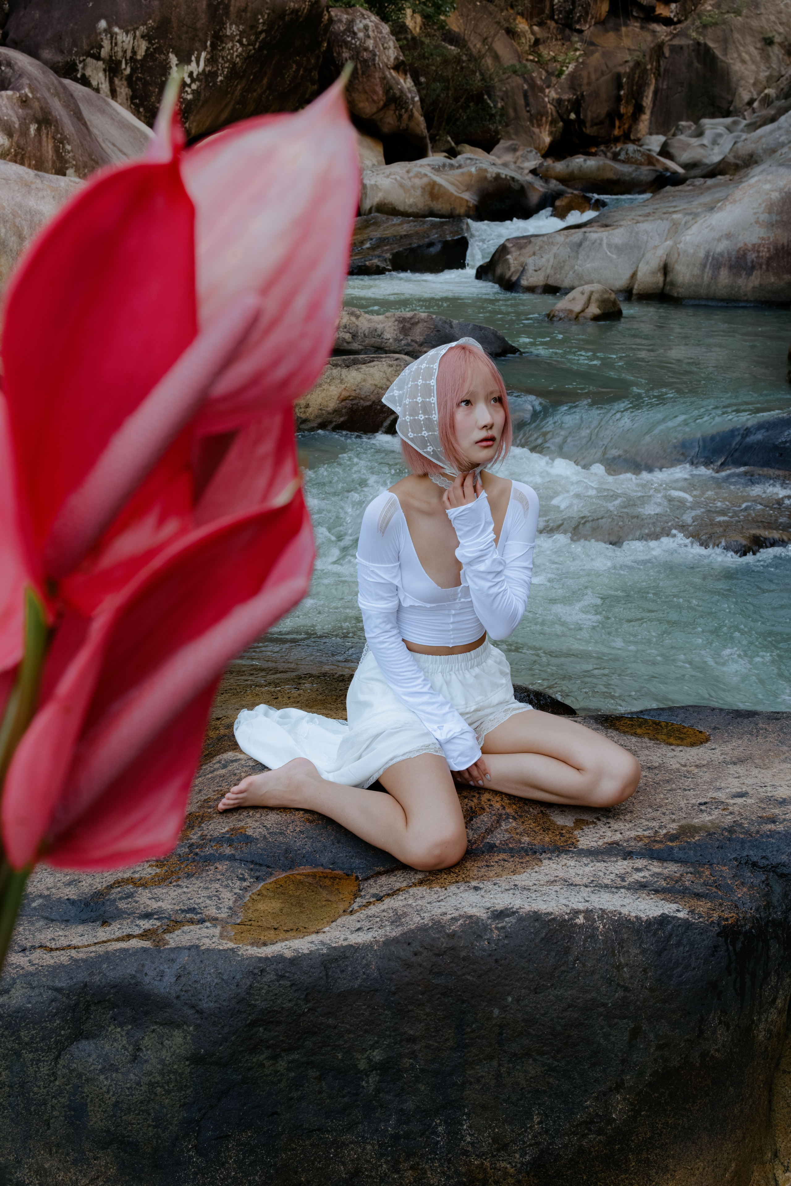 Location "Ba Ho Waterfall". Portrait photographer Nha Trang | Julia Meshanina