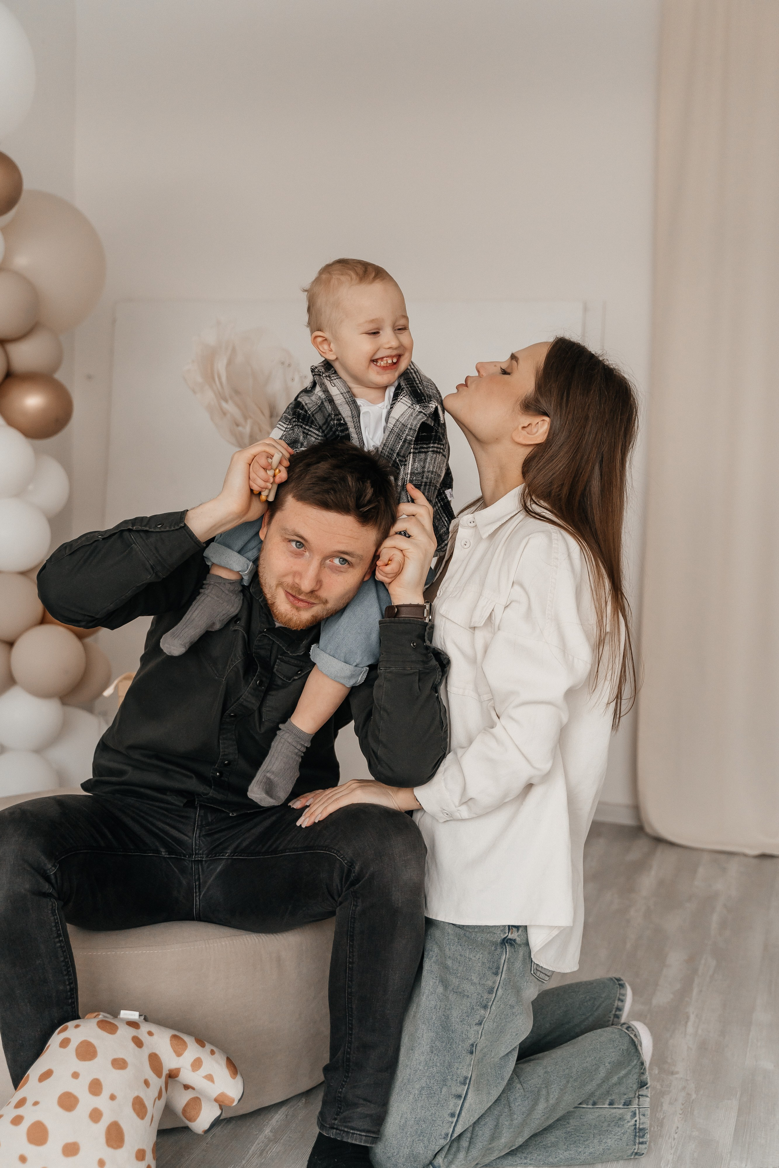 Стас, Влада и Марк. Волик Мария