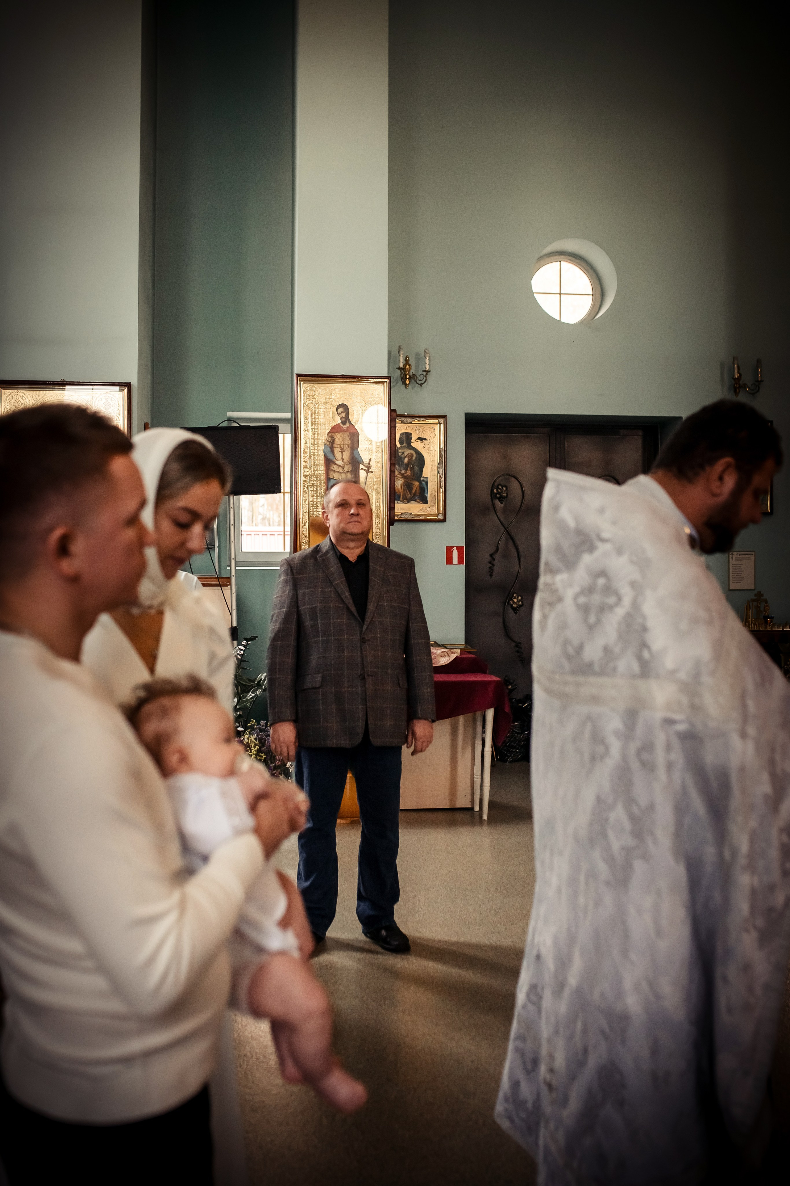 Крещение Верочки