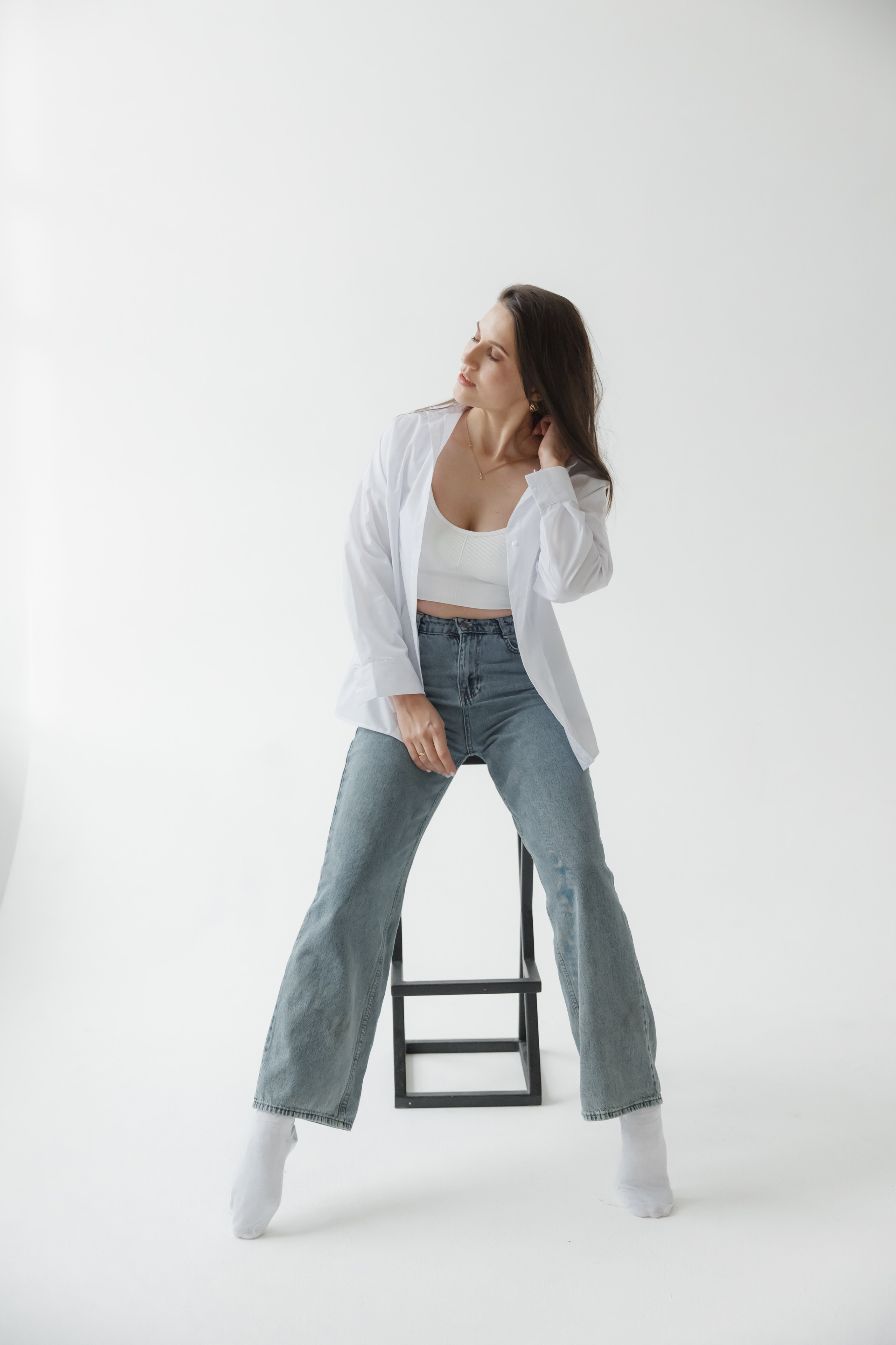 Съемка на циклораме в фотостудии «Level-100» в г. Королев. Свадебный и репортажный фотограф (Москва, Королев и другие)