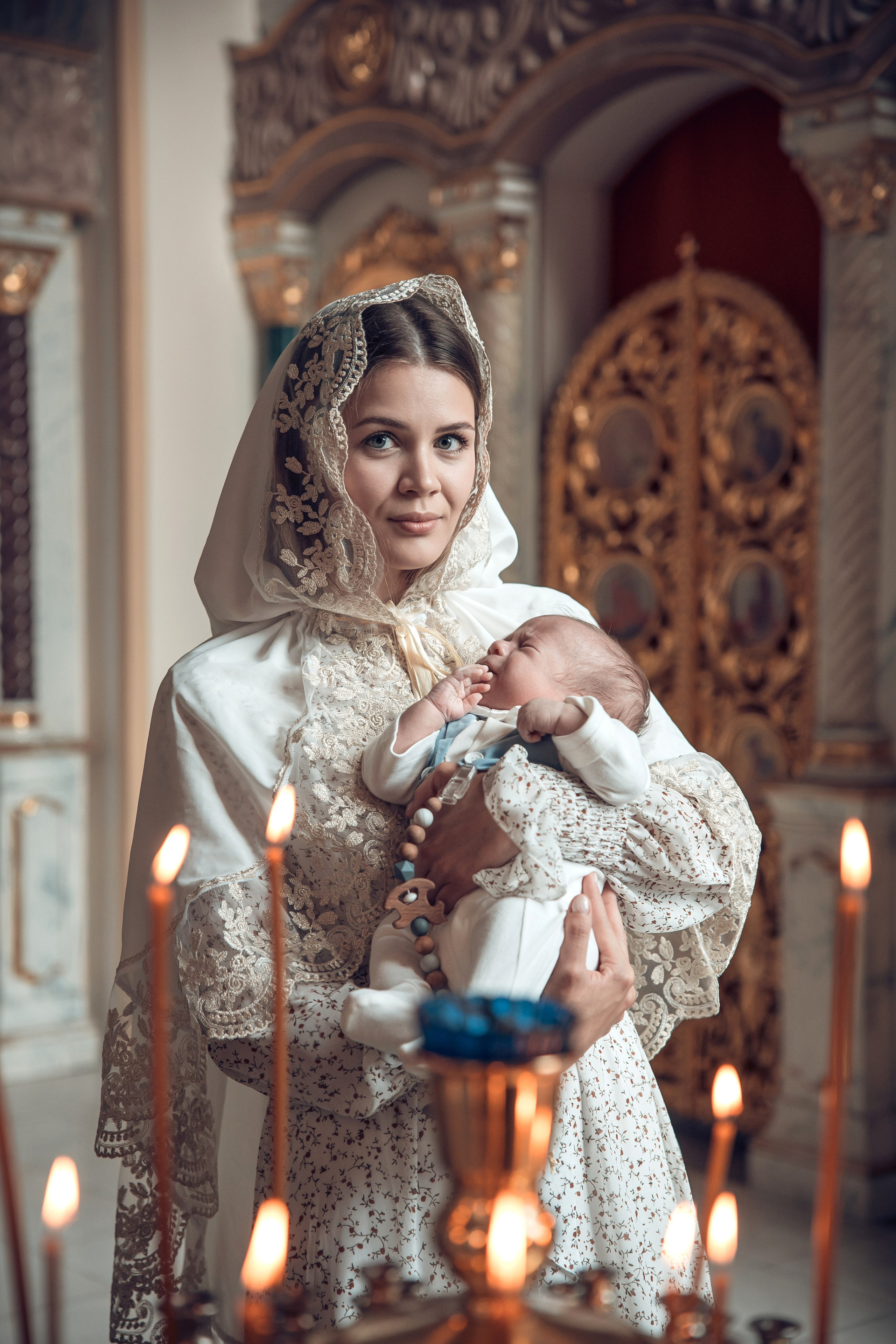 Таинство крещения. Семейный и детский фотограф в Москве Орешина Юлия