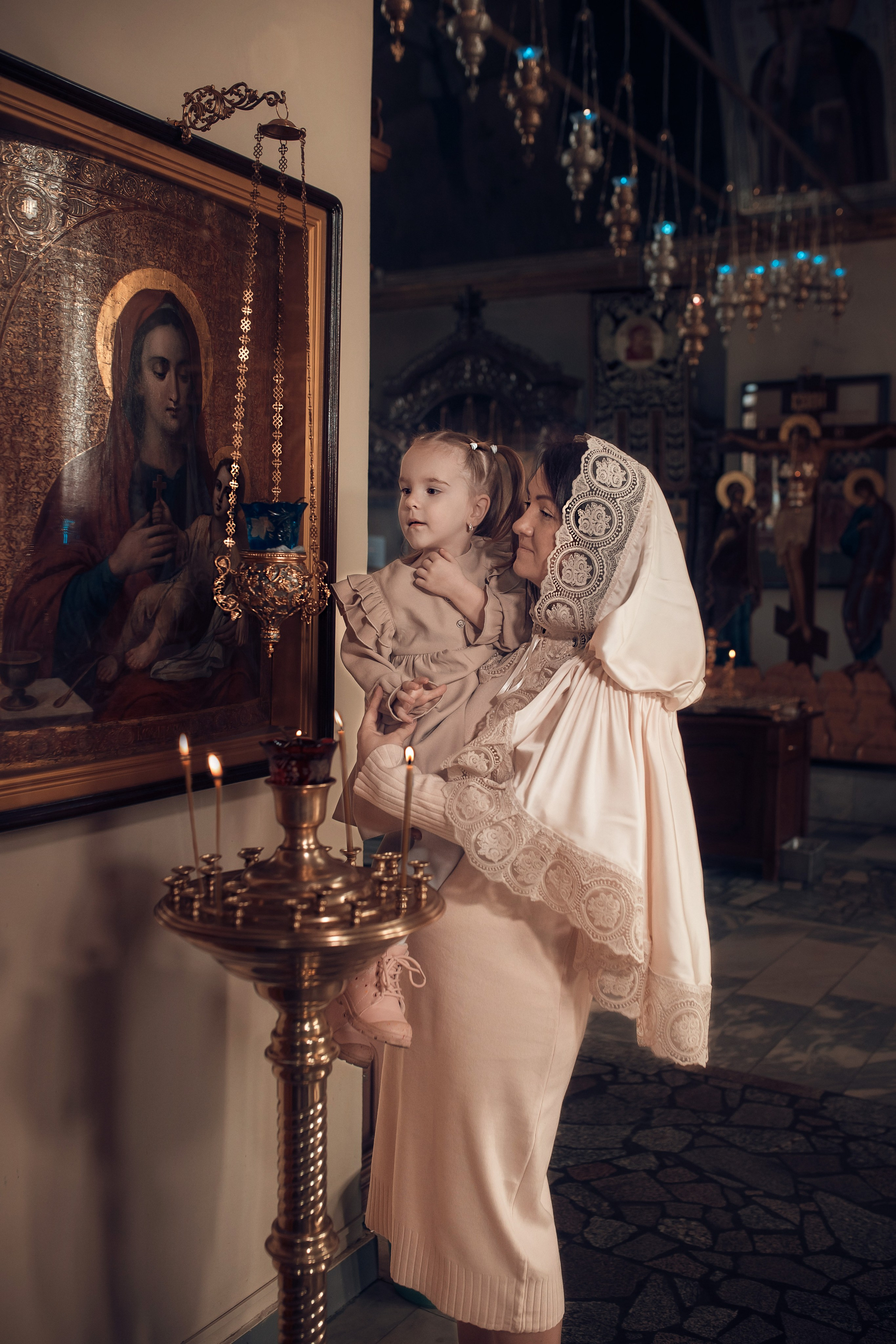 Крещение Ивана и Василисы. Съемка Таинств Крещения Венчания, детские и семейные съемки в Пензе