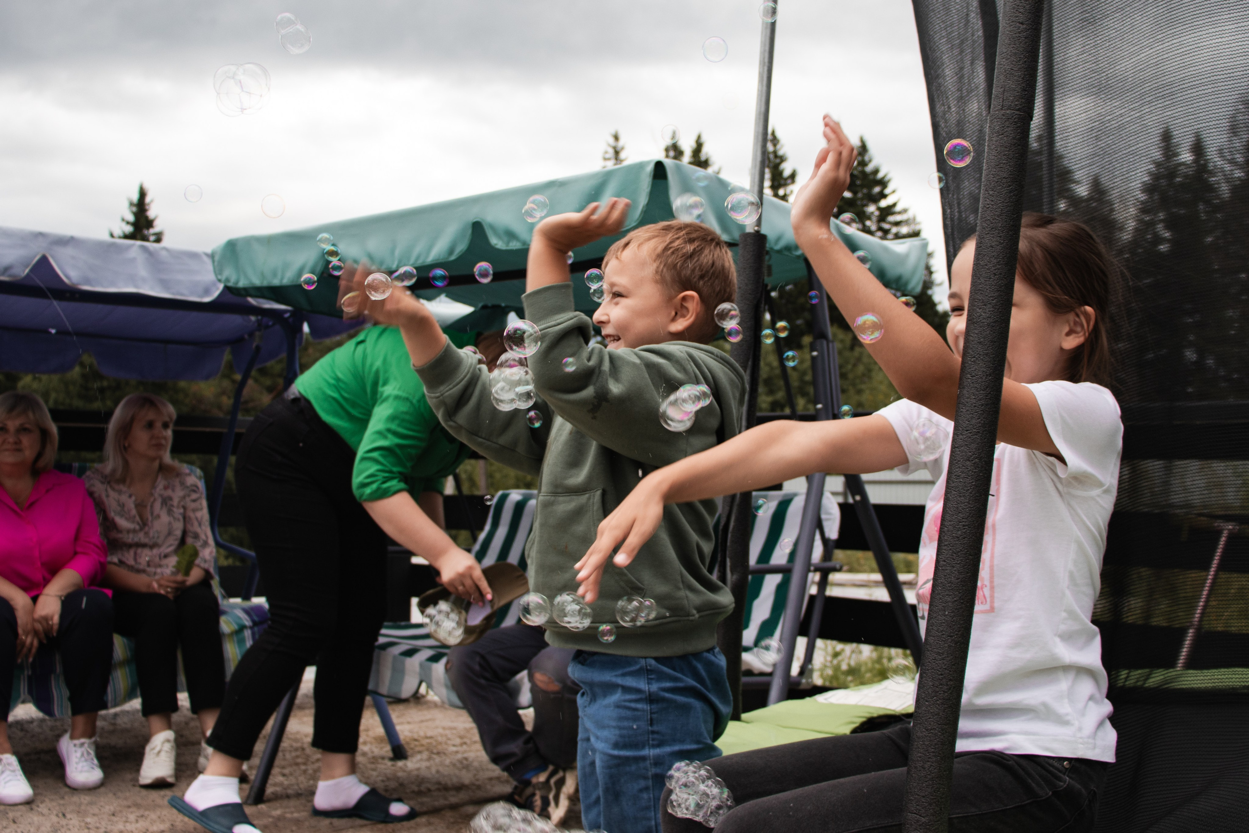 Семейная фотосессия и день рождения в городе Томск