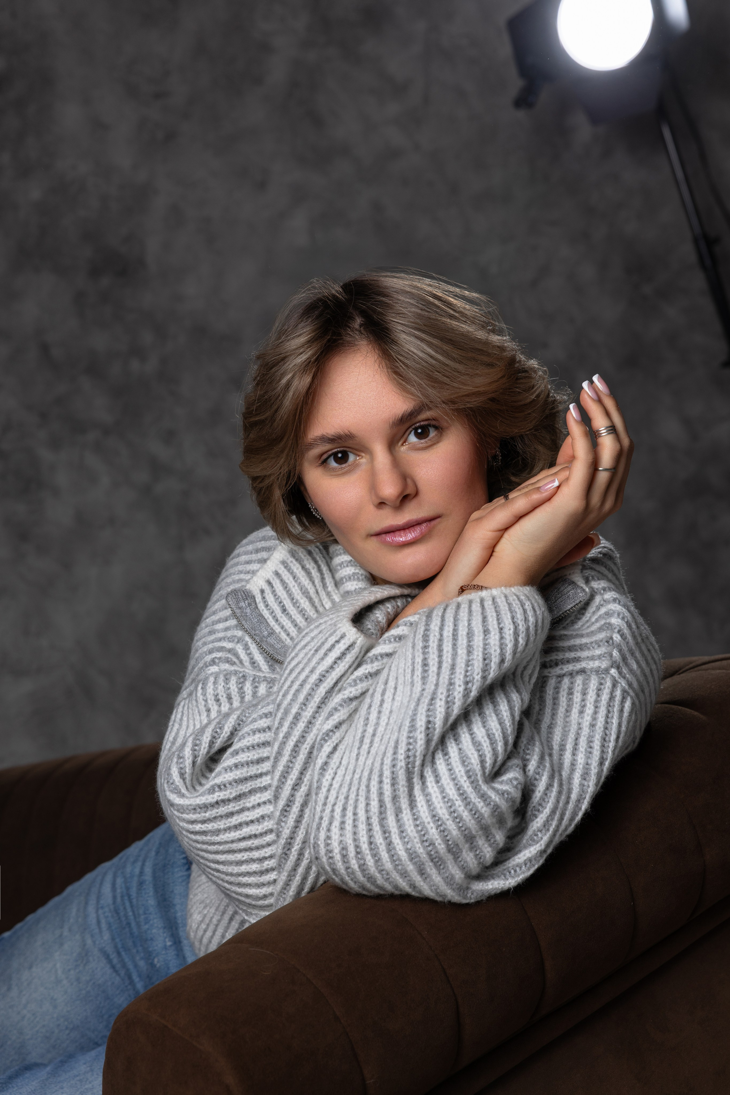 Девушки в студии. Анжелика Пилипас