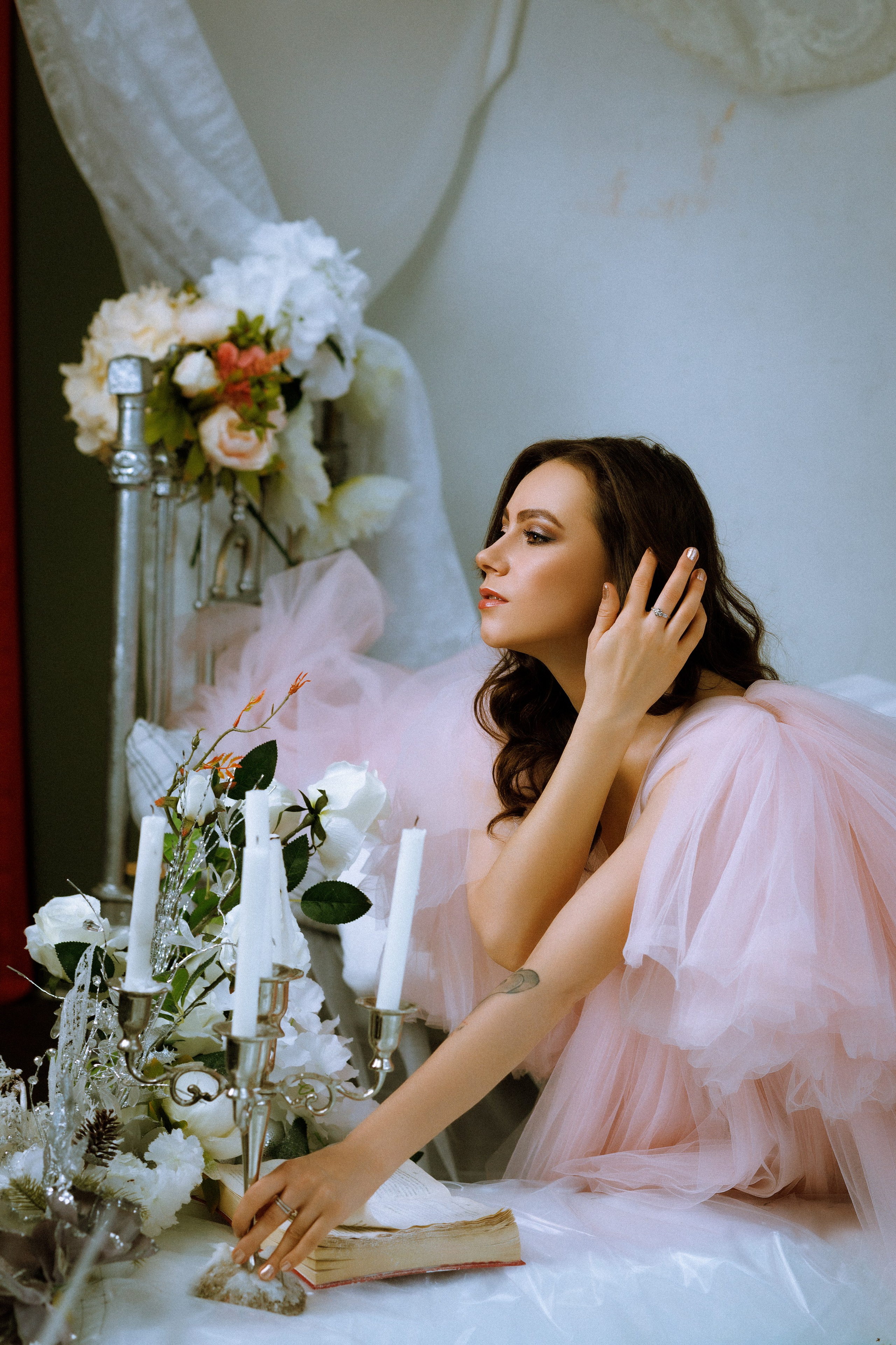 Женский портрет в студии. Фотограф Минск