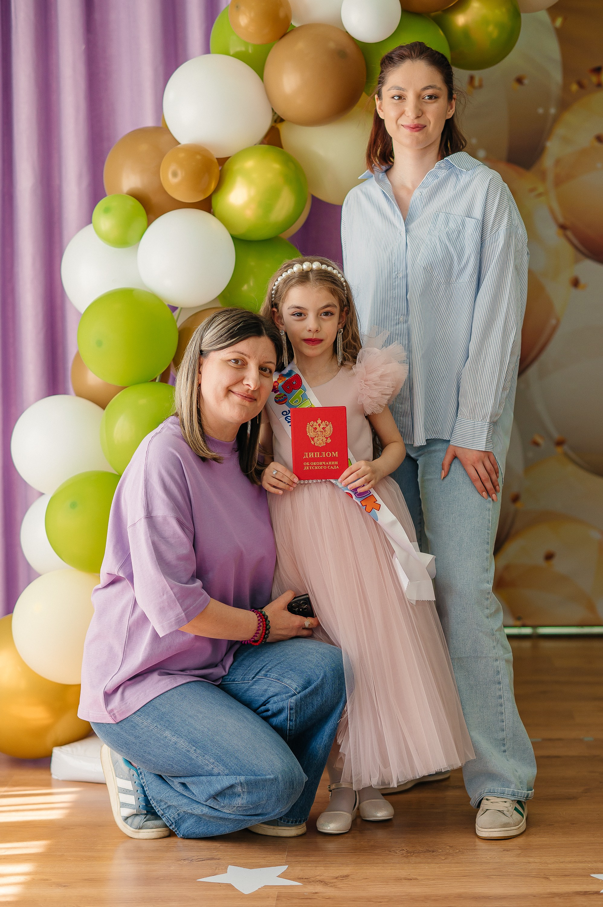 Выпускной в детском саду. Семейный фотограф Одинцово Москва Кулакова Екатерина