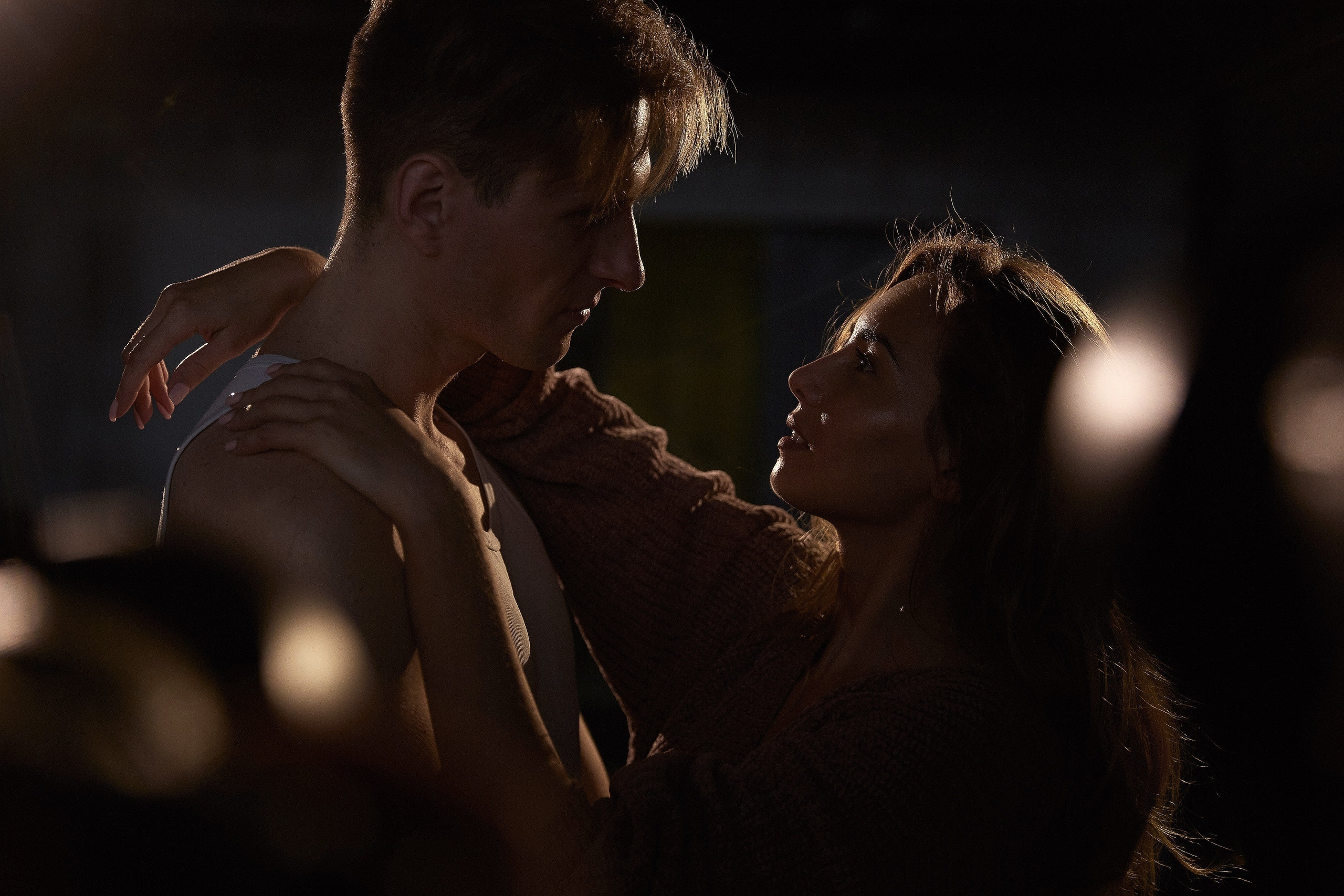 Lovestory в студии. Свадебный и семейный фотограф Москва, Звенигород, Одинцово, Можайск,