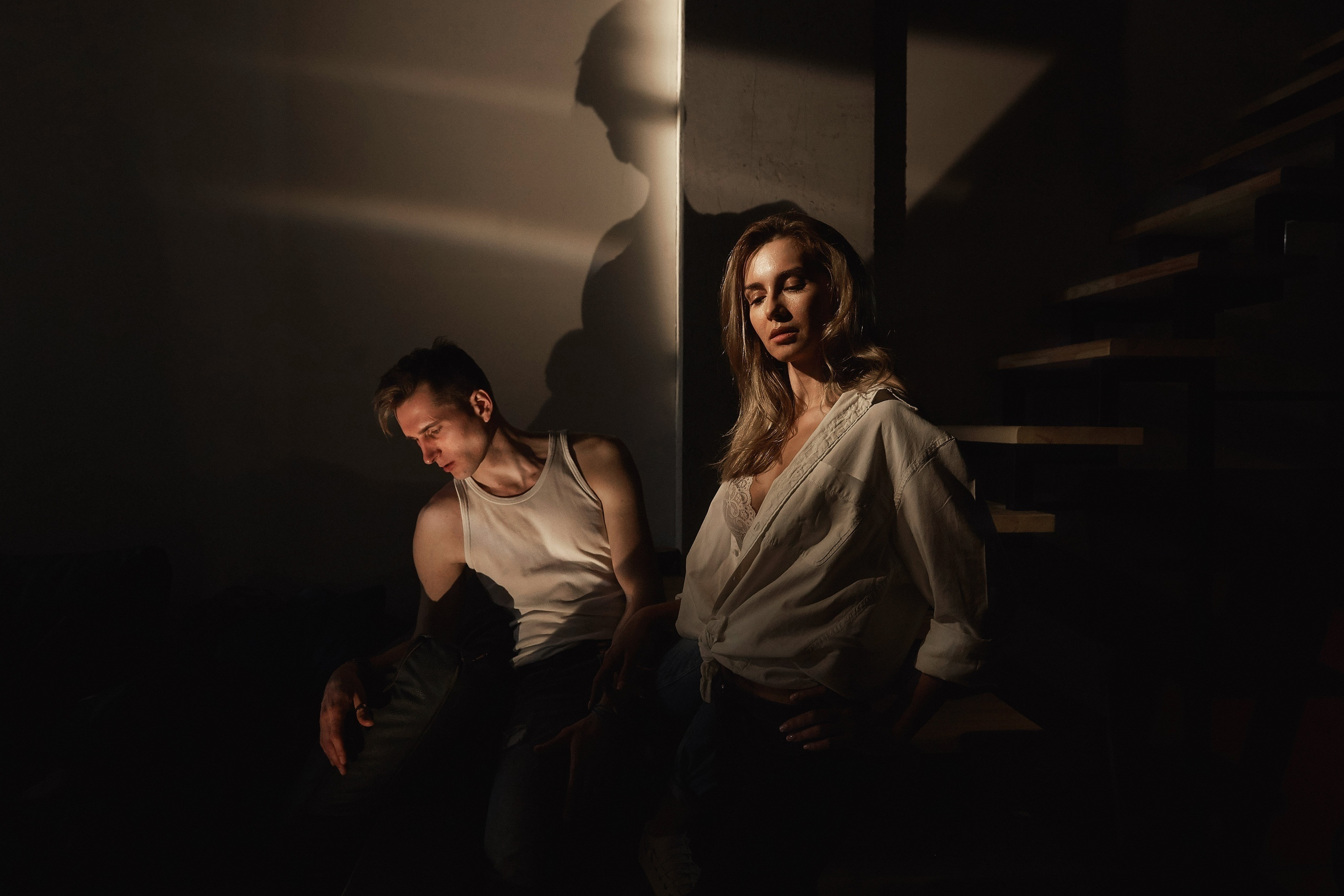 Lovestory в студии. Свадебный и семейный фотограф Москва, Звенигород, Одинцово, Можайск,