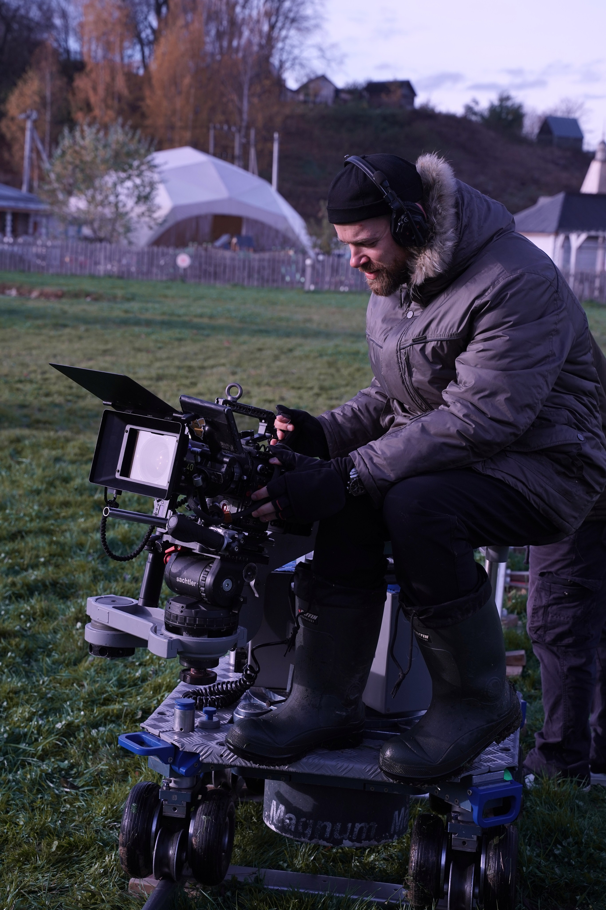 Бекстейдж съемки сериала. Krasnopoliophoto