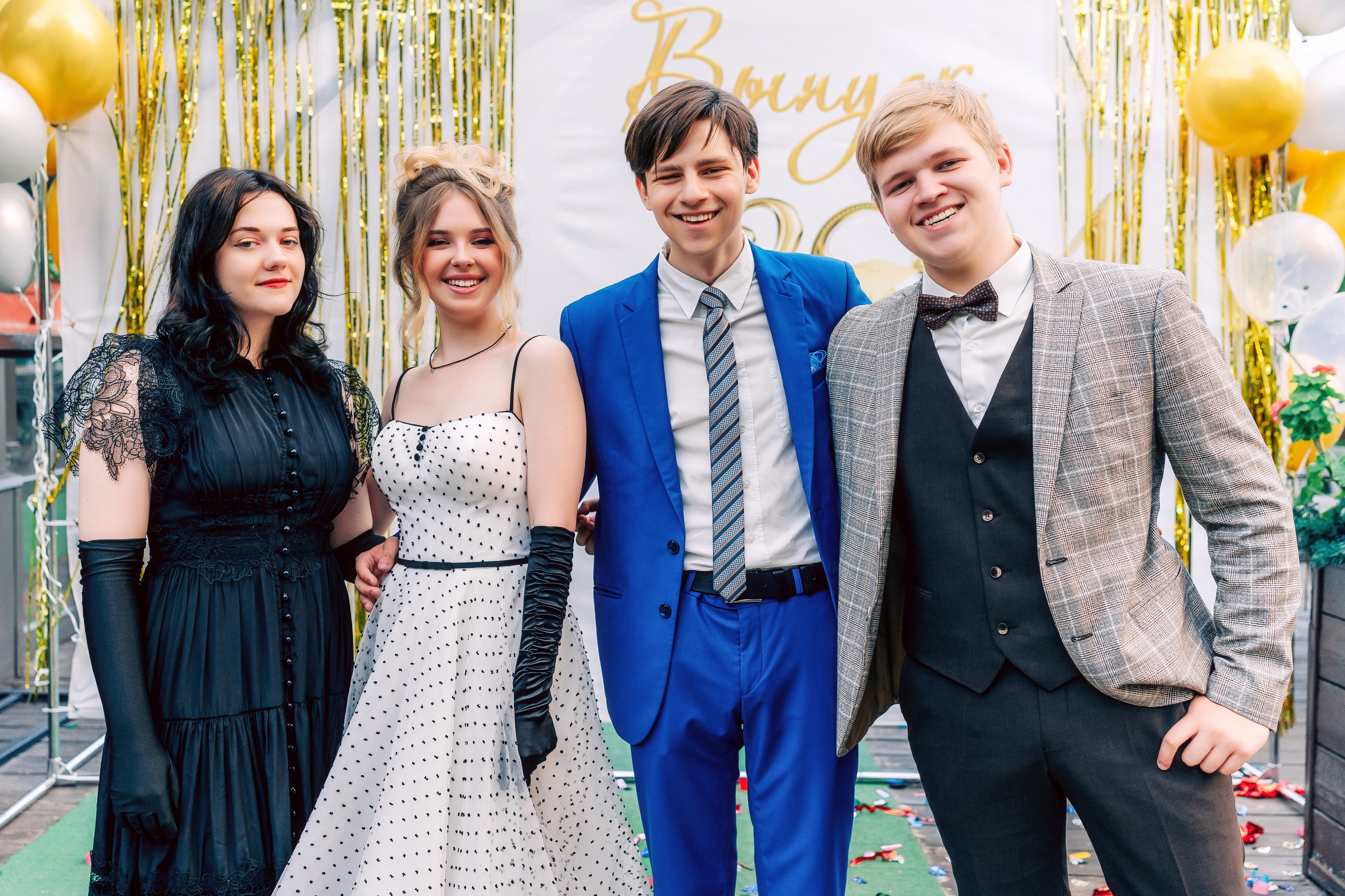 Фотосессия выпускников школы в городе Воронеж.