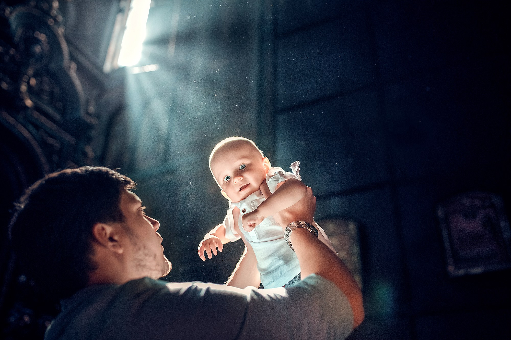 Таинство Крещения (постановочная съемка). Moscow_CPC