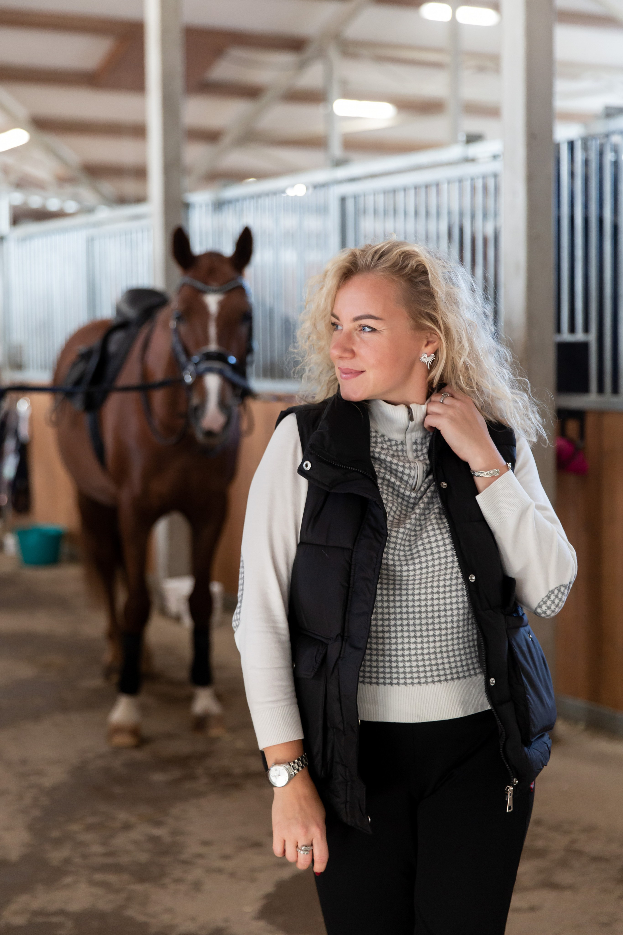 Конюшня. Снимаю съемки