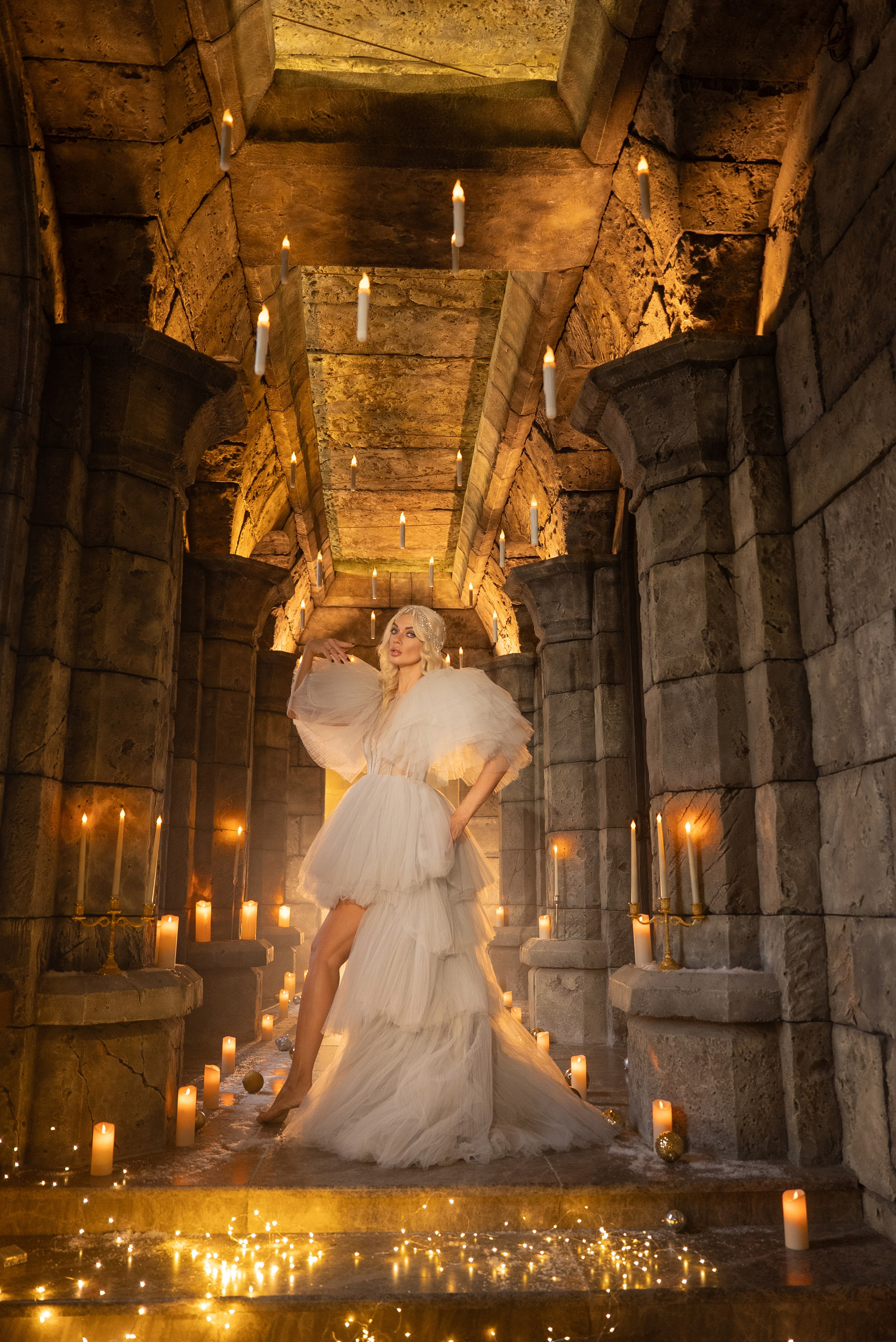 Новогодняя фотосессия в Замке Гарибальди. Фотограф Батурин Денис — Фотосессия в Замке Гарибальди