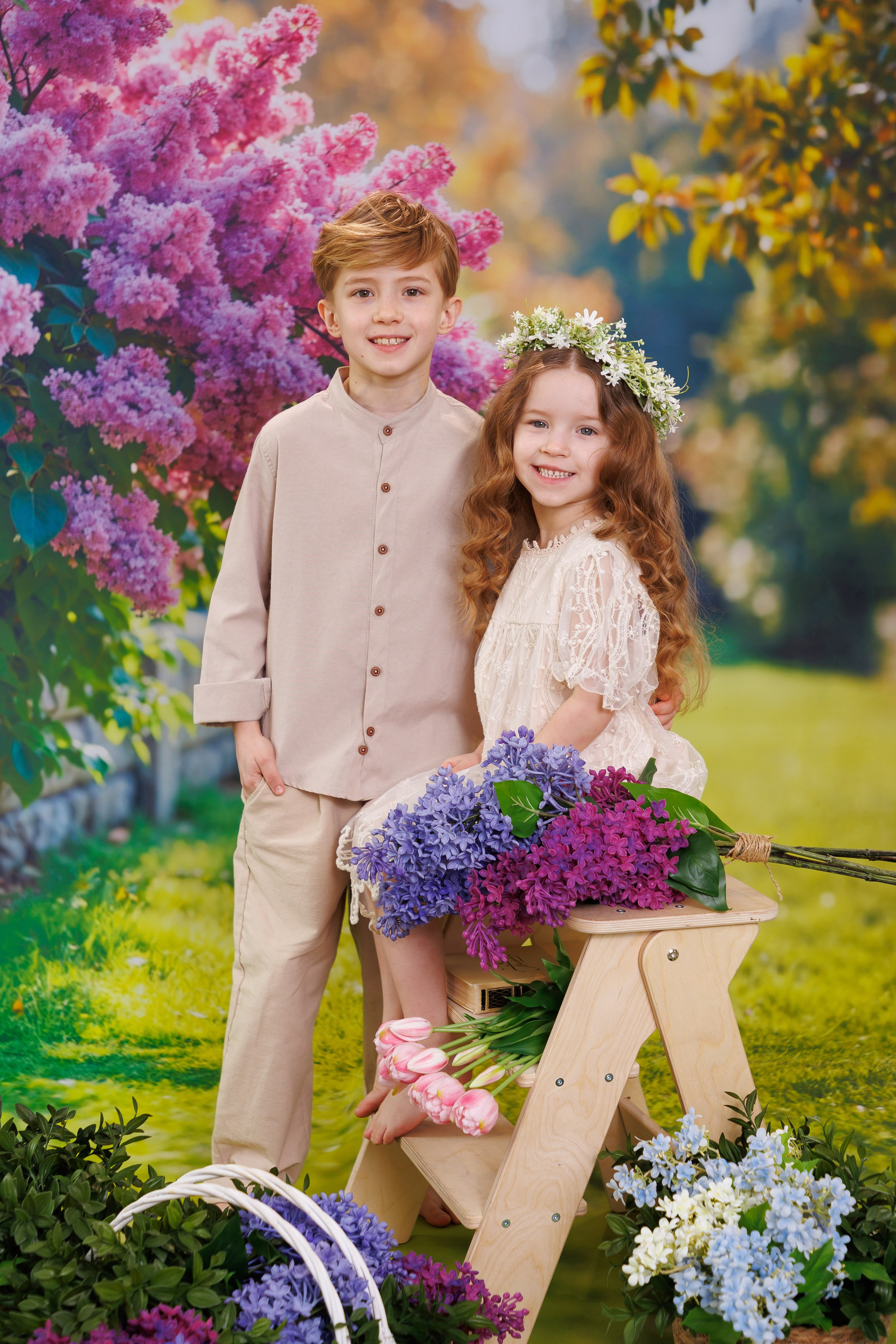 Сирень. Детская фотостудия Москва