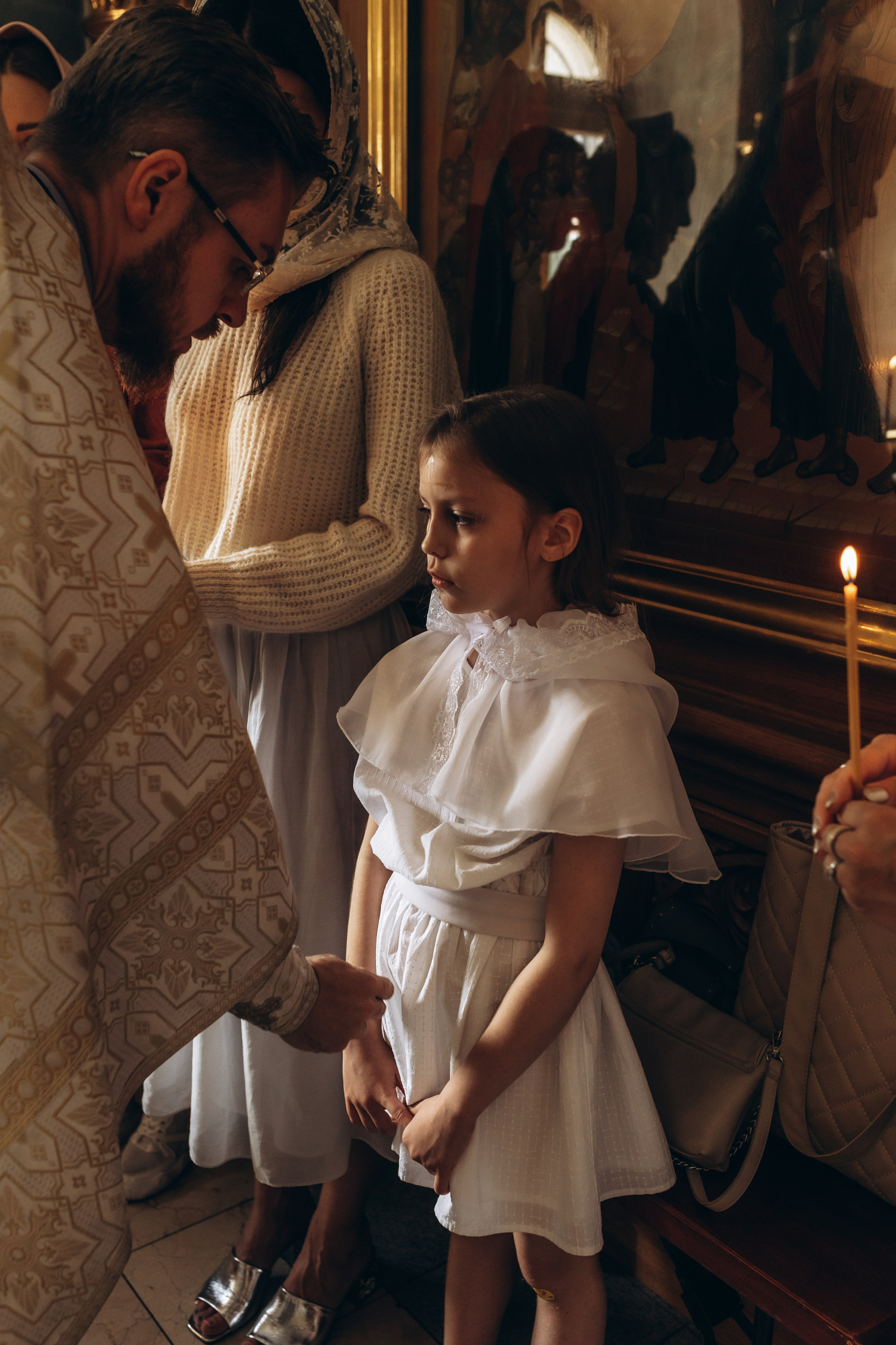 Крещение. Семейный и женский фотограф в Санкт-Петербурге Климова Светлана
