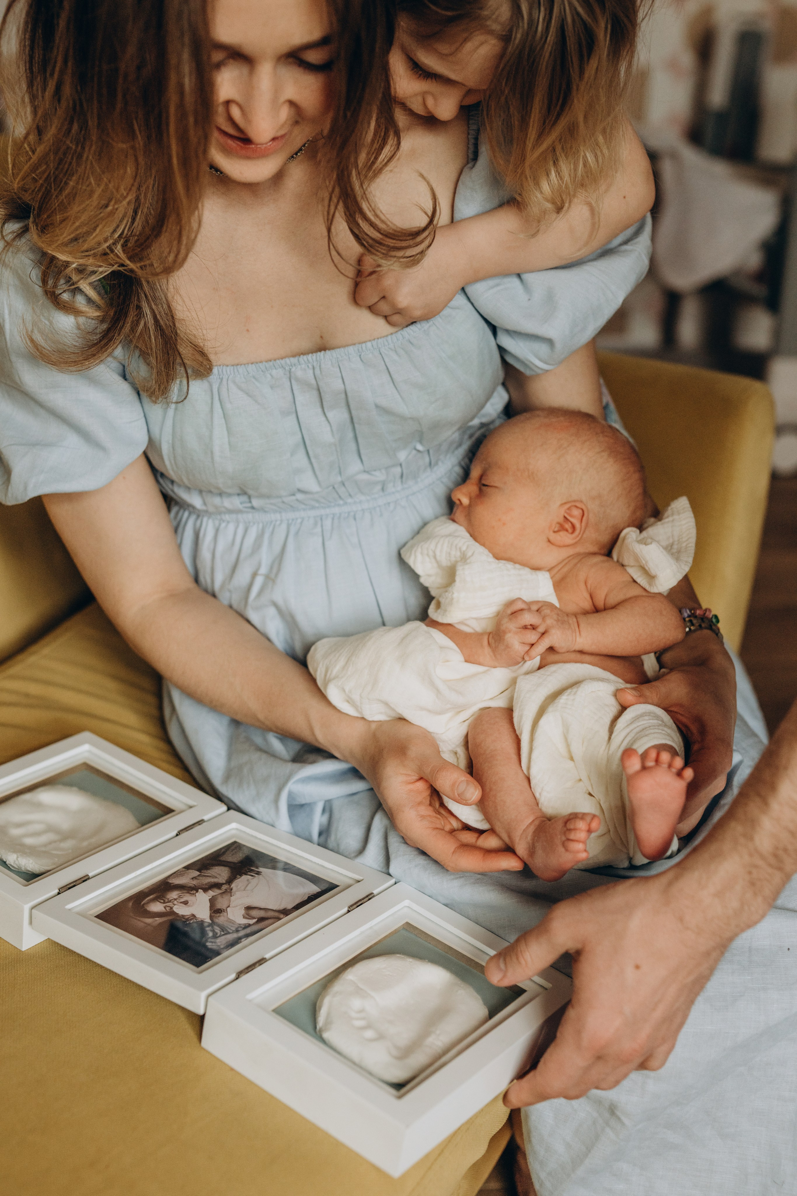 Новорожденный малыш Сева