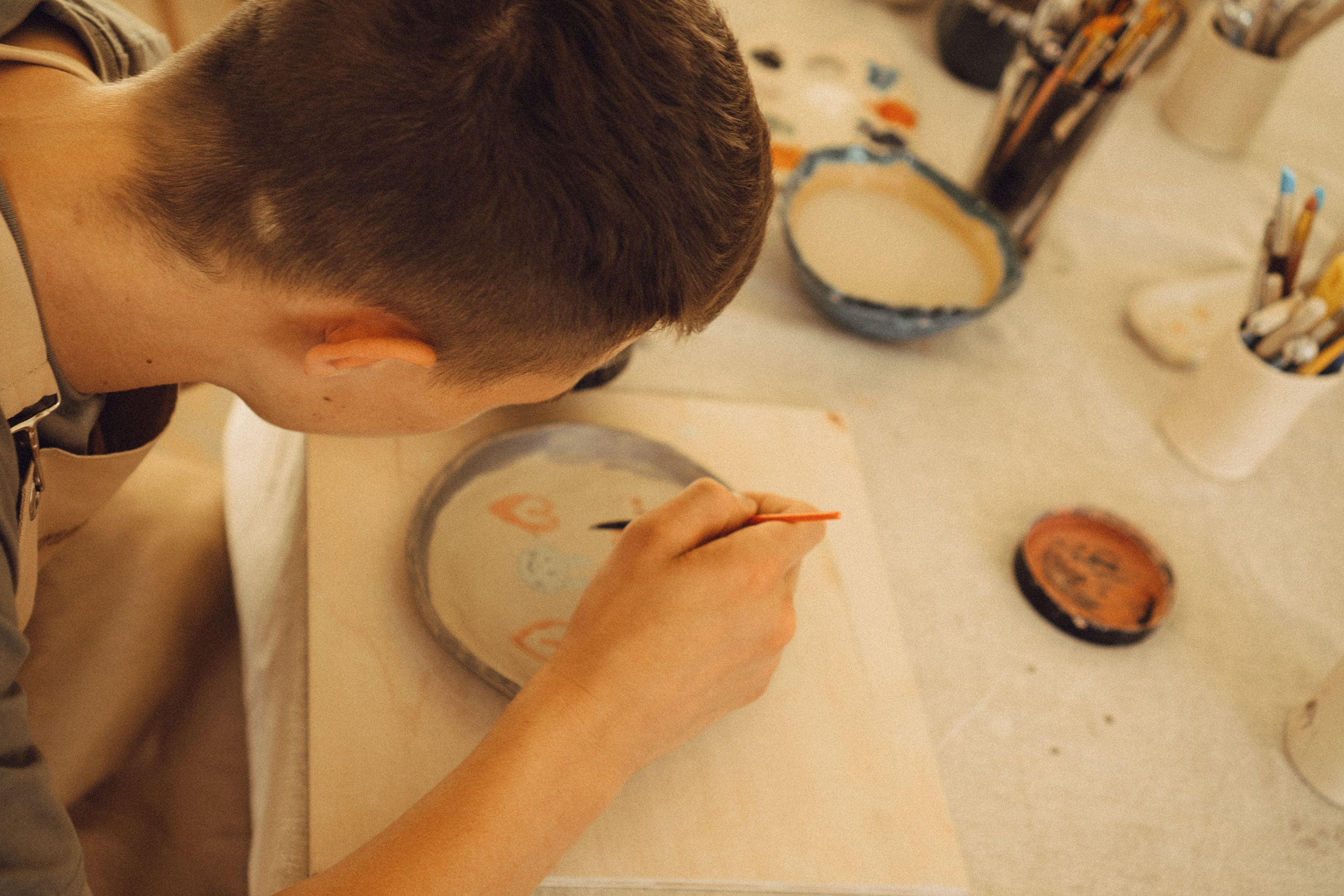 Любовь в студии лепки. Профессиональный фотограф, Санкт-Петербург — Виктория Богомолова