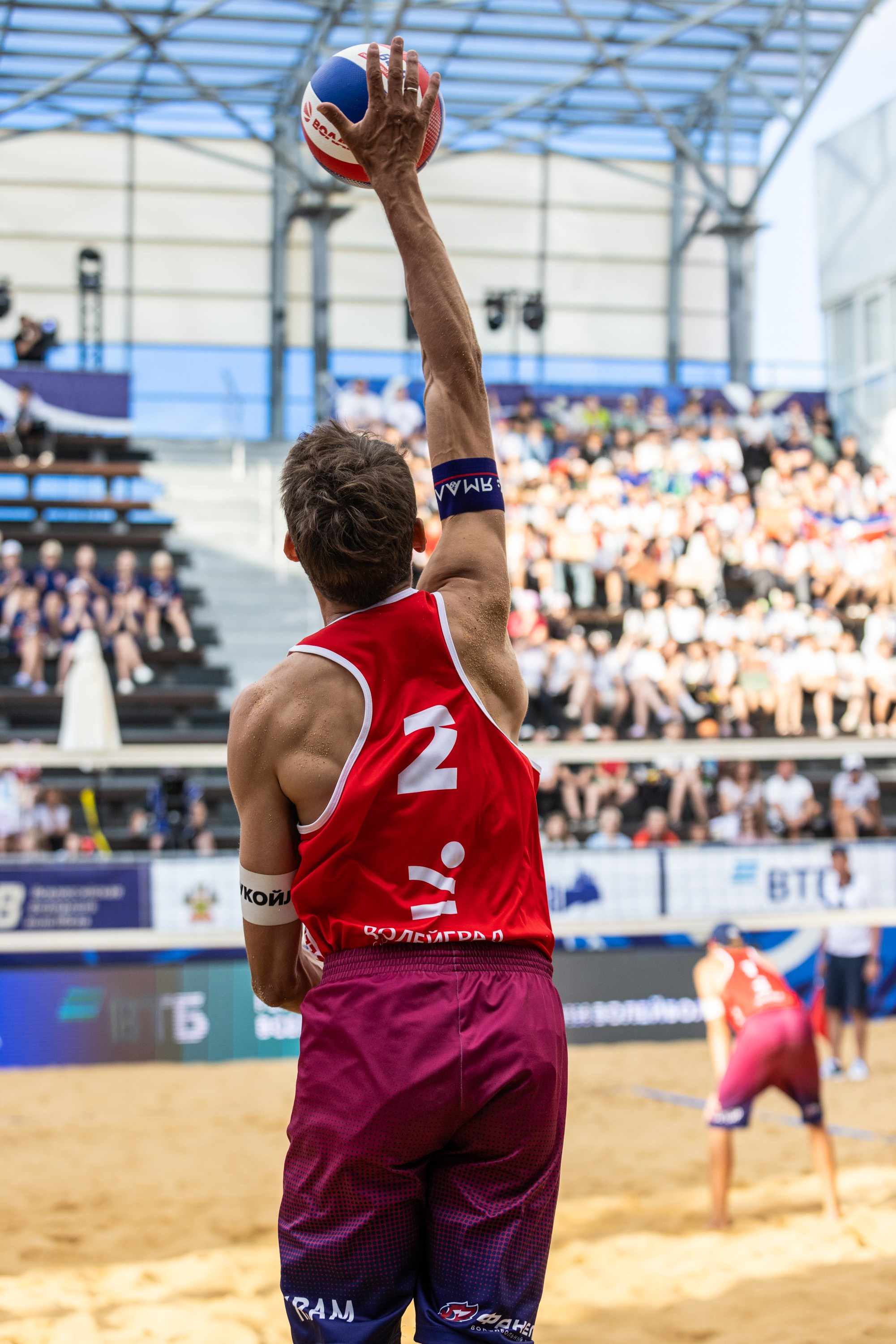 Пляжный волейбол. Фотограф Марина Кобзева