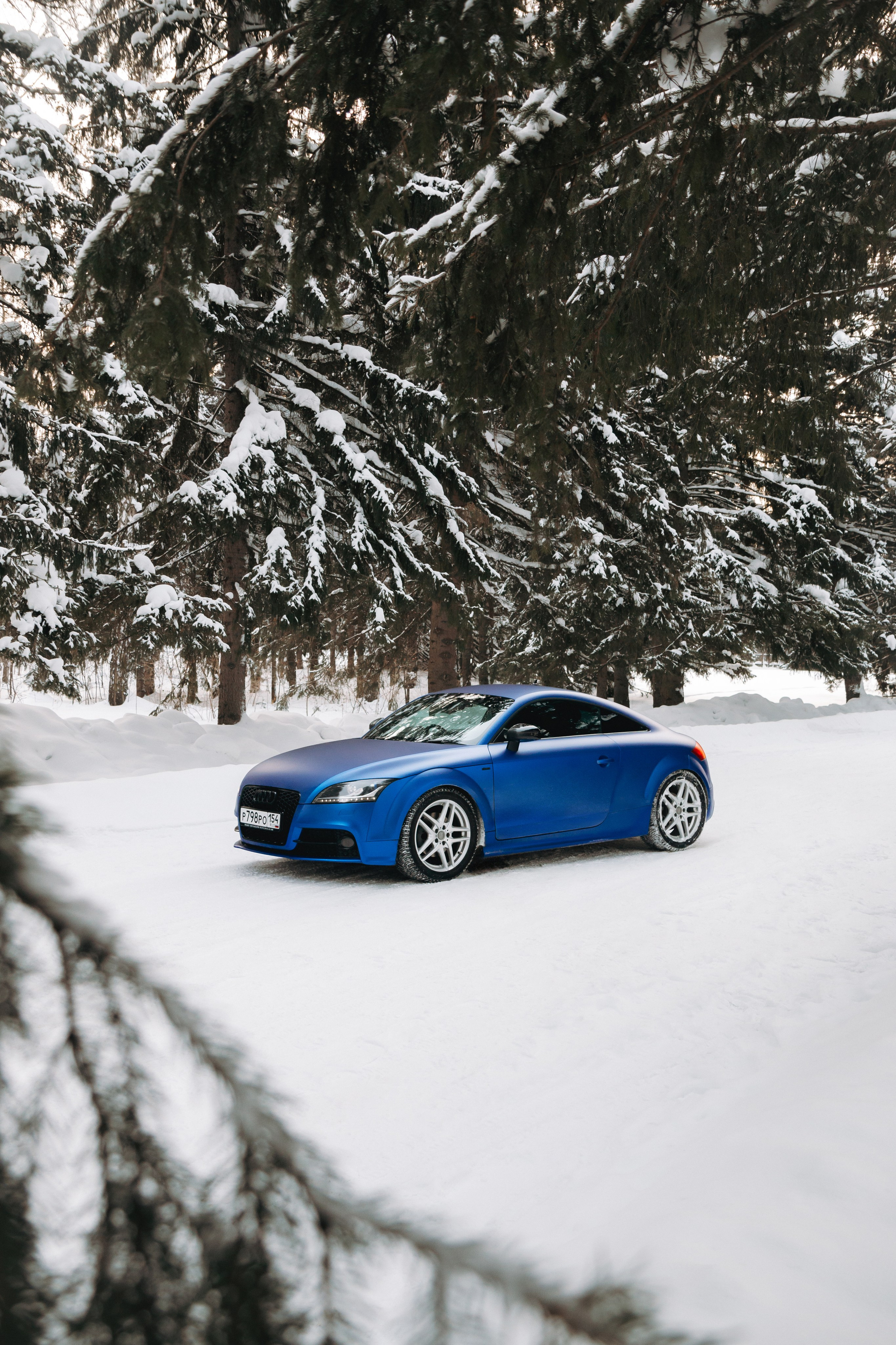 Audi TT shades of blue. Автомобильный фотограф и видеограф в Новосибирске|Александра Косухина