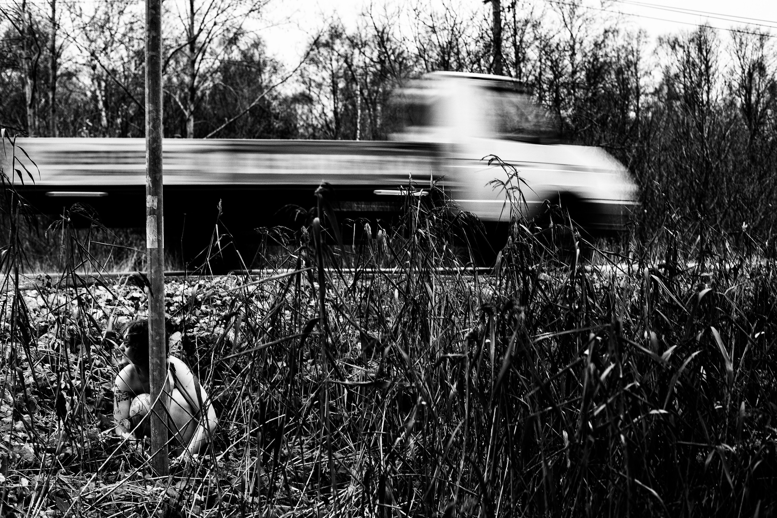 Настя Облако. Черно-белый фотограф Дмитрий Пчелкин