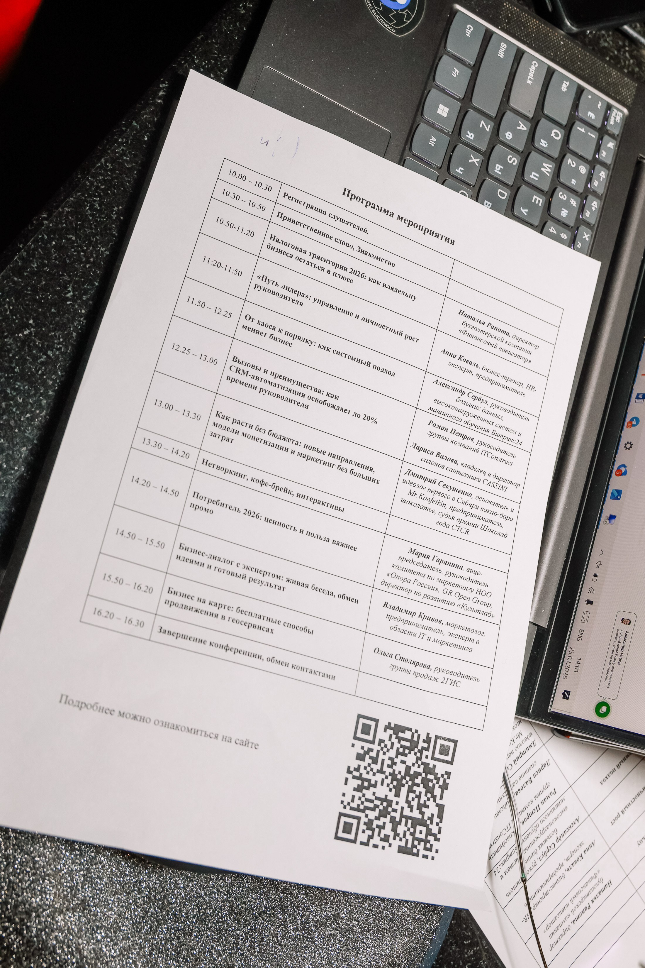 Конференция о бизнесе Траектория 26. Фотограф Юлия Мальцева