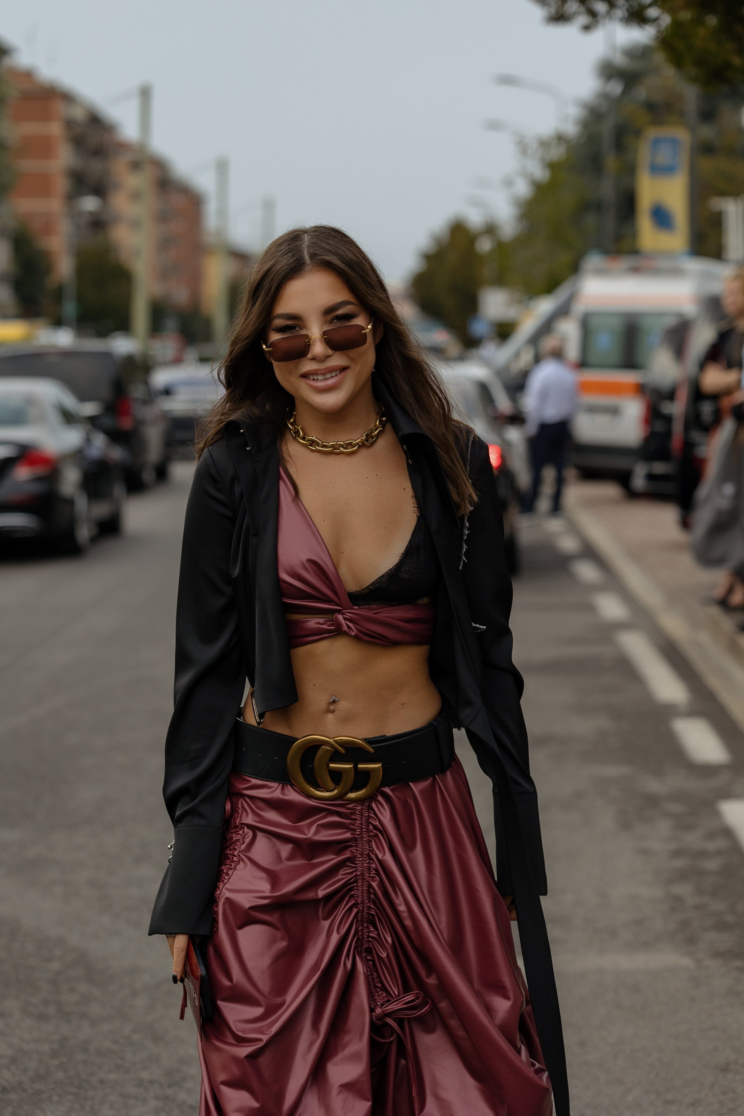 MFW SPRING/SUMMER 2024 GUCCI. Photographer in Milan Ivan Goncharov