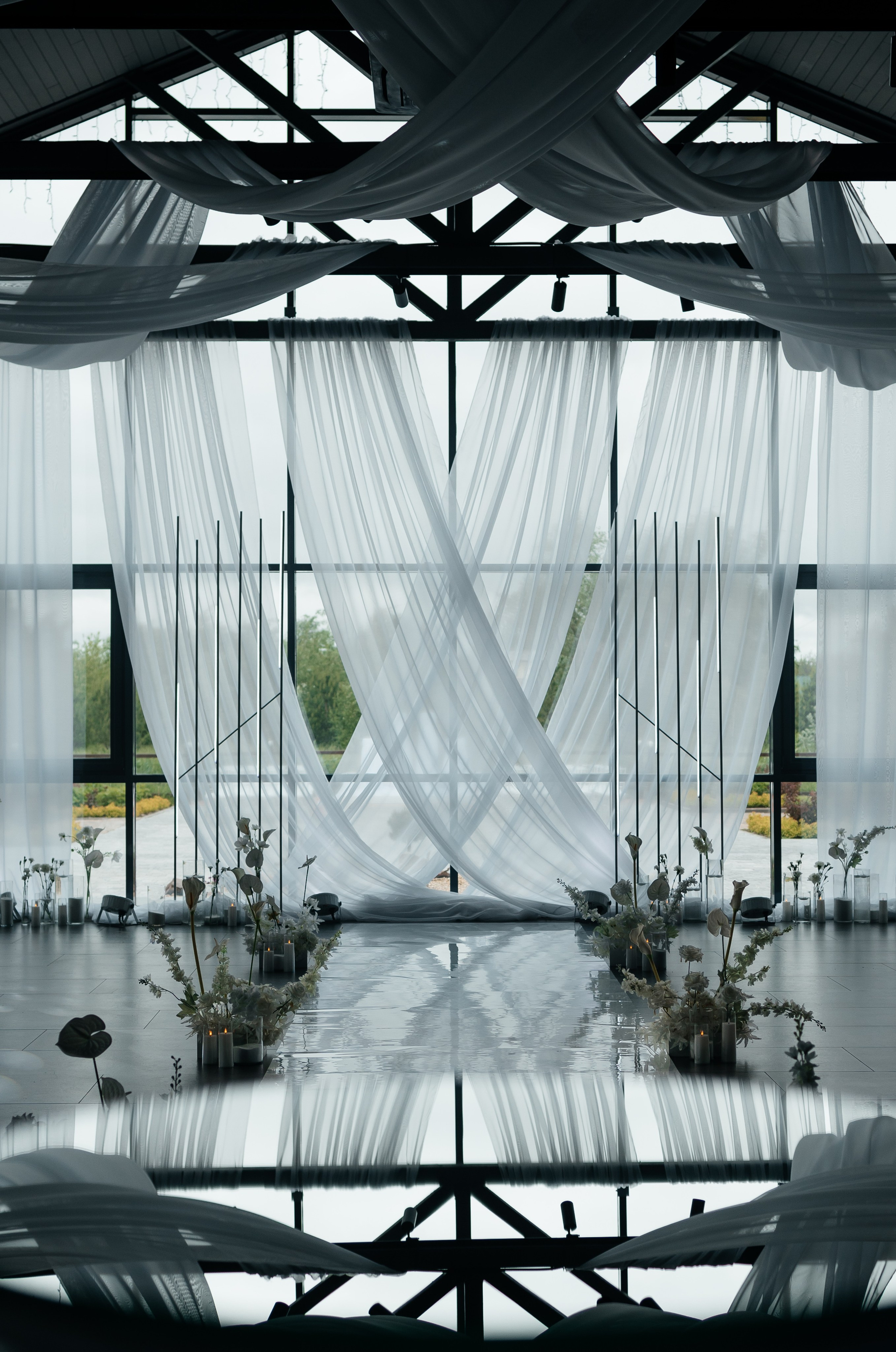 Банкетный зал «Стекло». Фотограф Семён Гнеушев