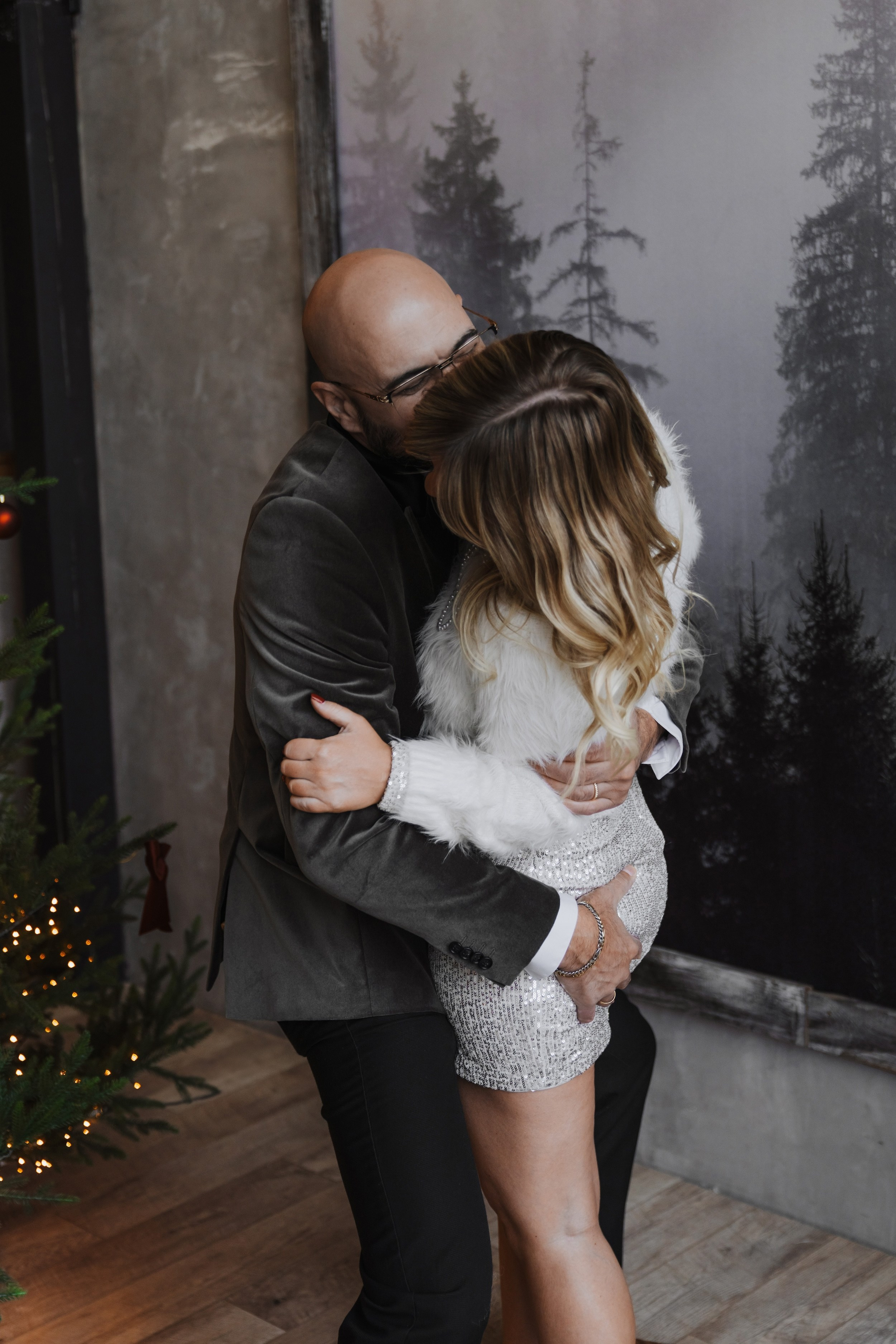 Лиза, Скарлетт, Винсент и Деннис. Минск, Рождество. Olga Modjaro