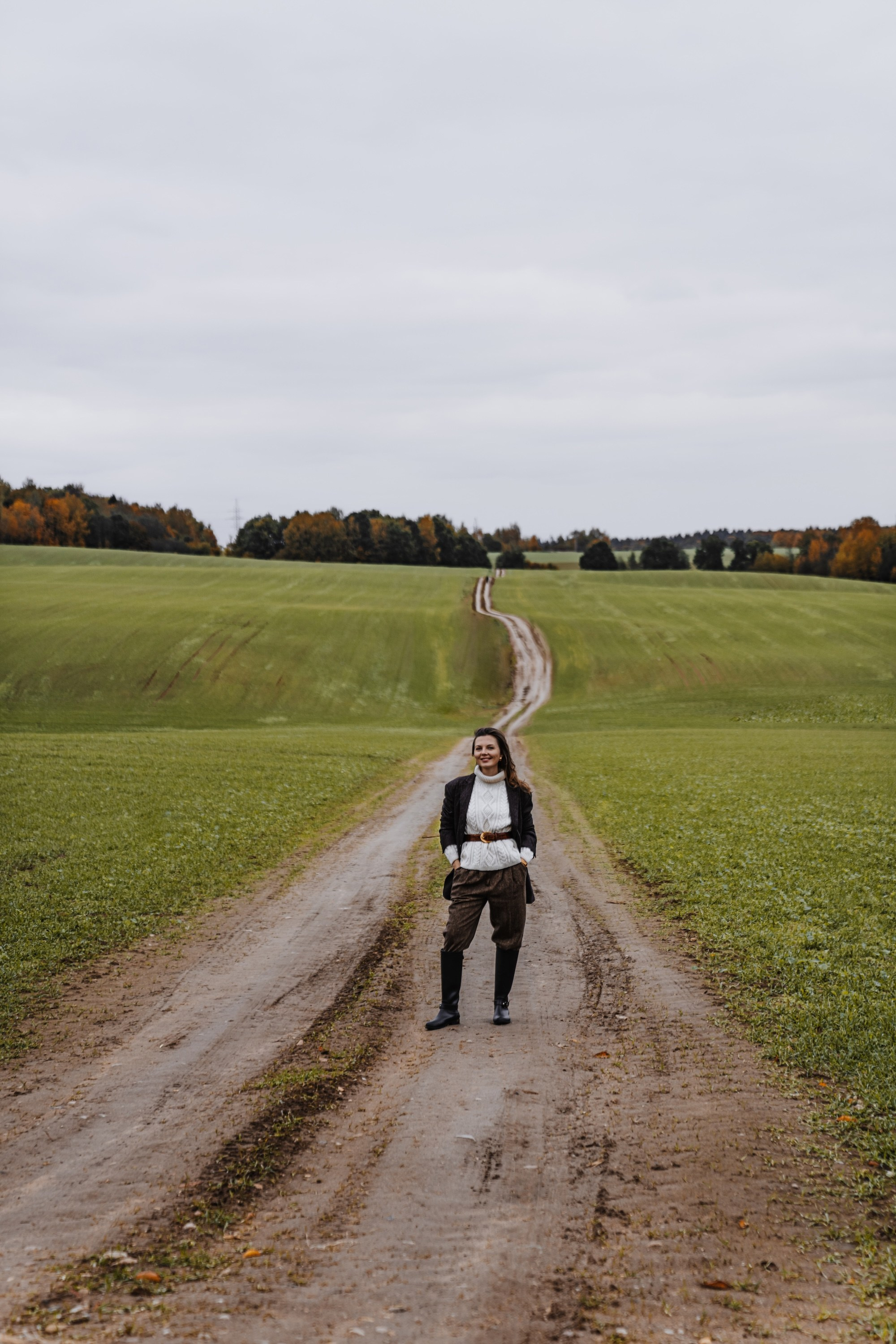 Юля. Осень, в британском стиле, Минск. Olga Modjaro