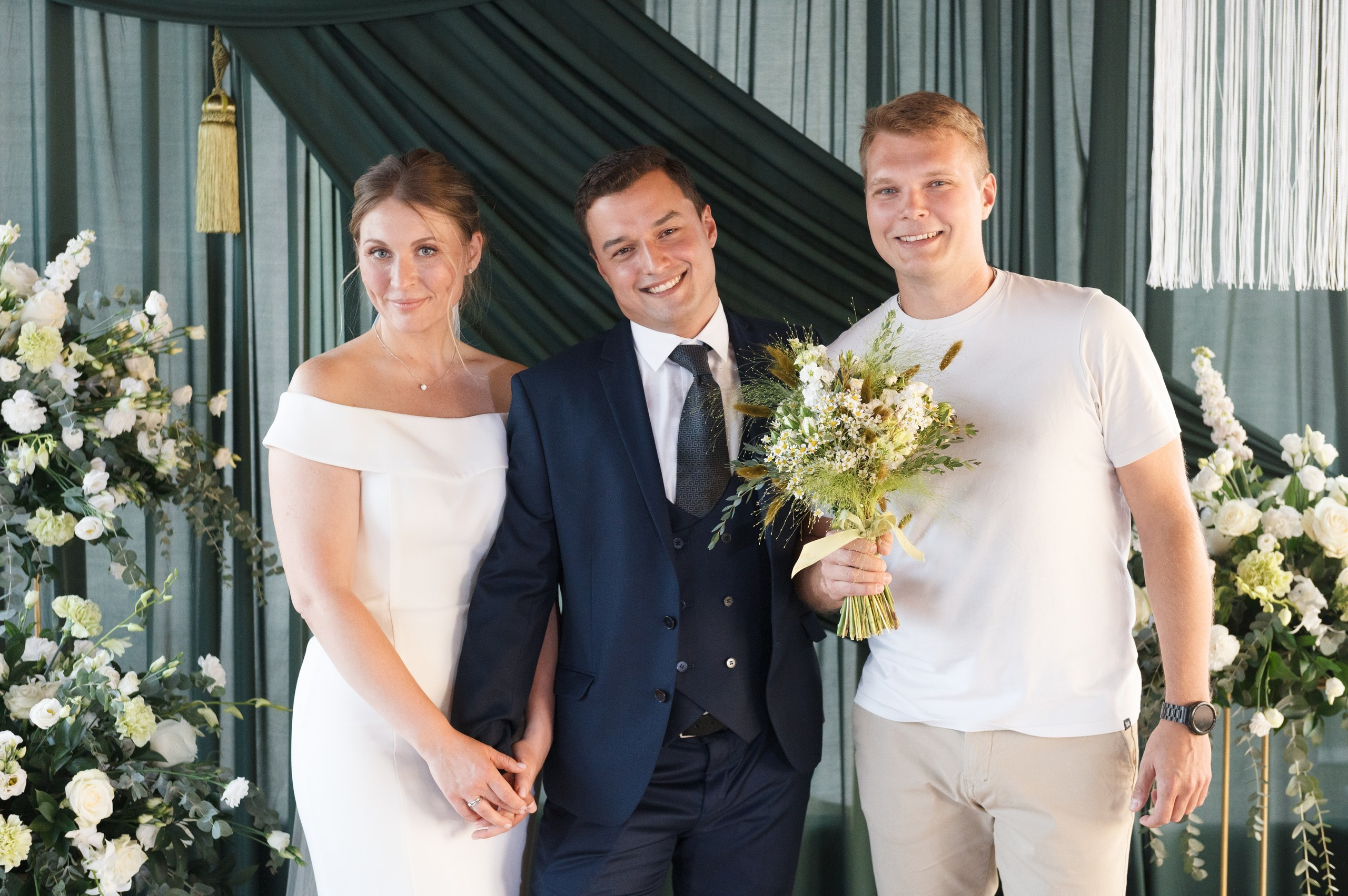 Свадьба в ресторане Берег в Москве. Праздничное агентство ПИОН