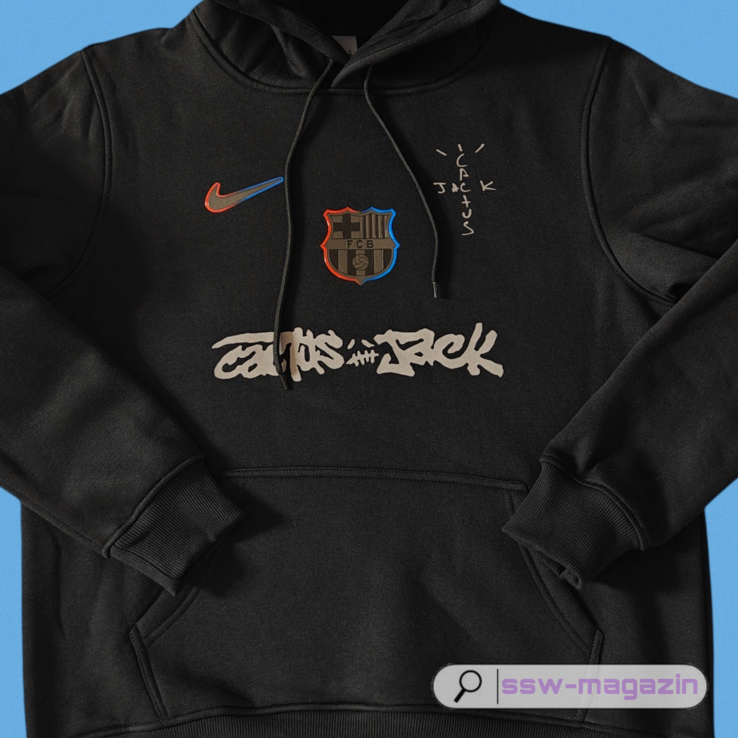 Худи barcelona cactus Jack 2025 купить. Футбольный магазин — ssw_magazin