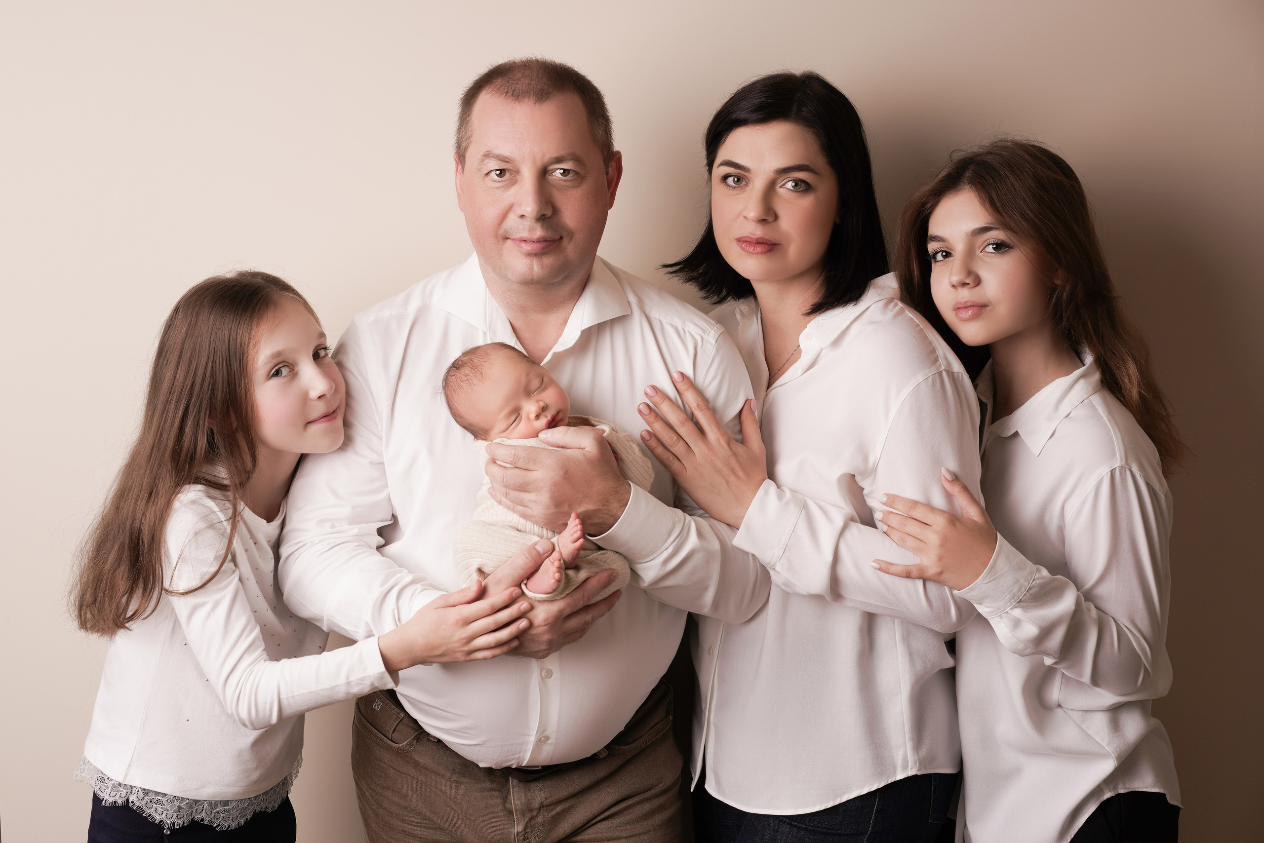 Семейные фотосессии с новорожденными | Трогательные кадры малышей и их близких в Москве и МО. Фотосессия новорожденных в Москве и Московской области | Профессиональный фотограф newborn — Татьяна Иванова