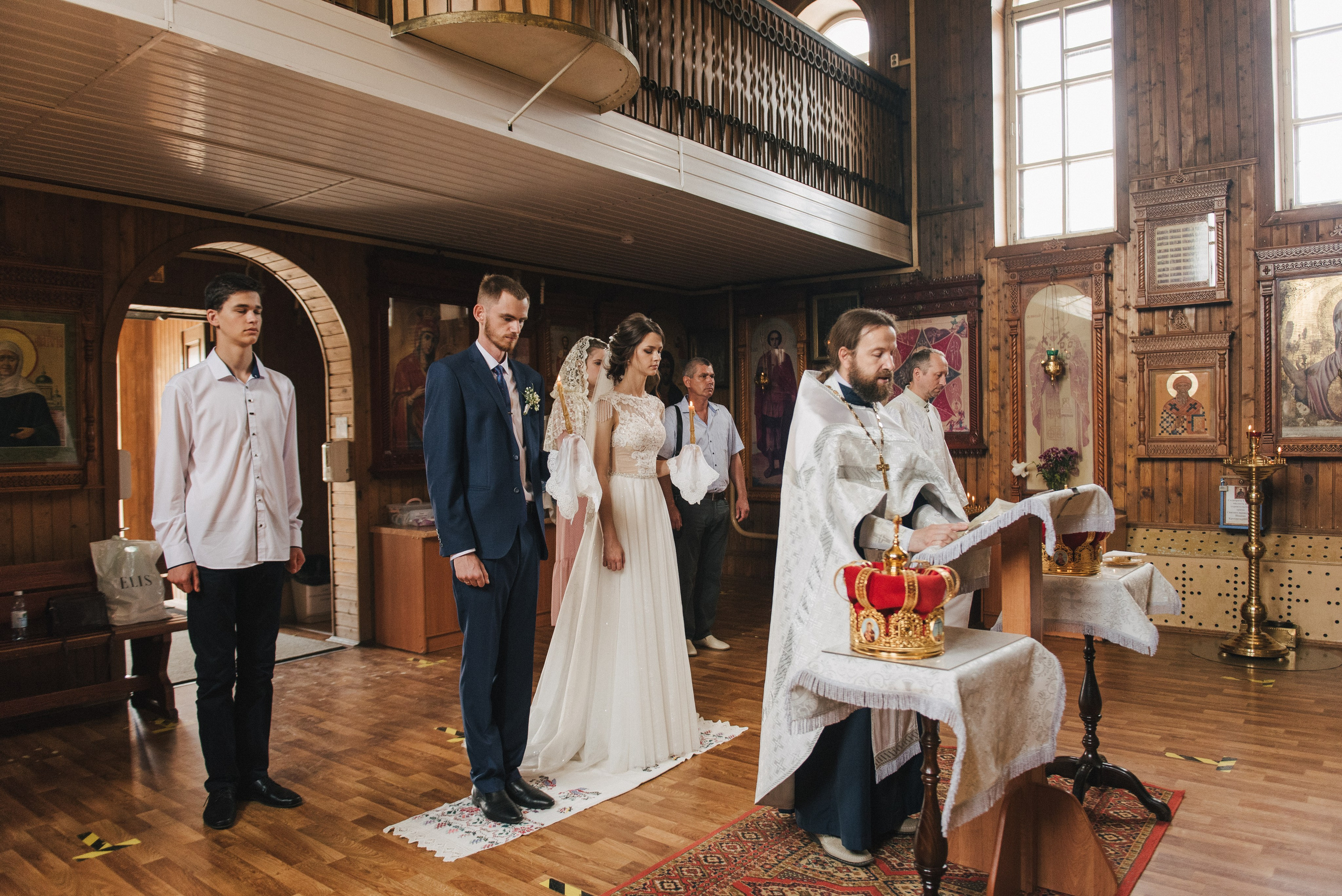 Венчание Никиты и Тони — Храм Иоанна Кронштадского. Свадебный и семейный фотограф Волгоград Москва