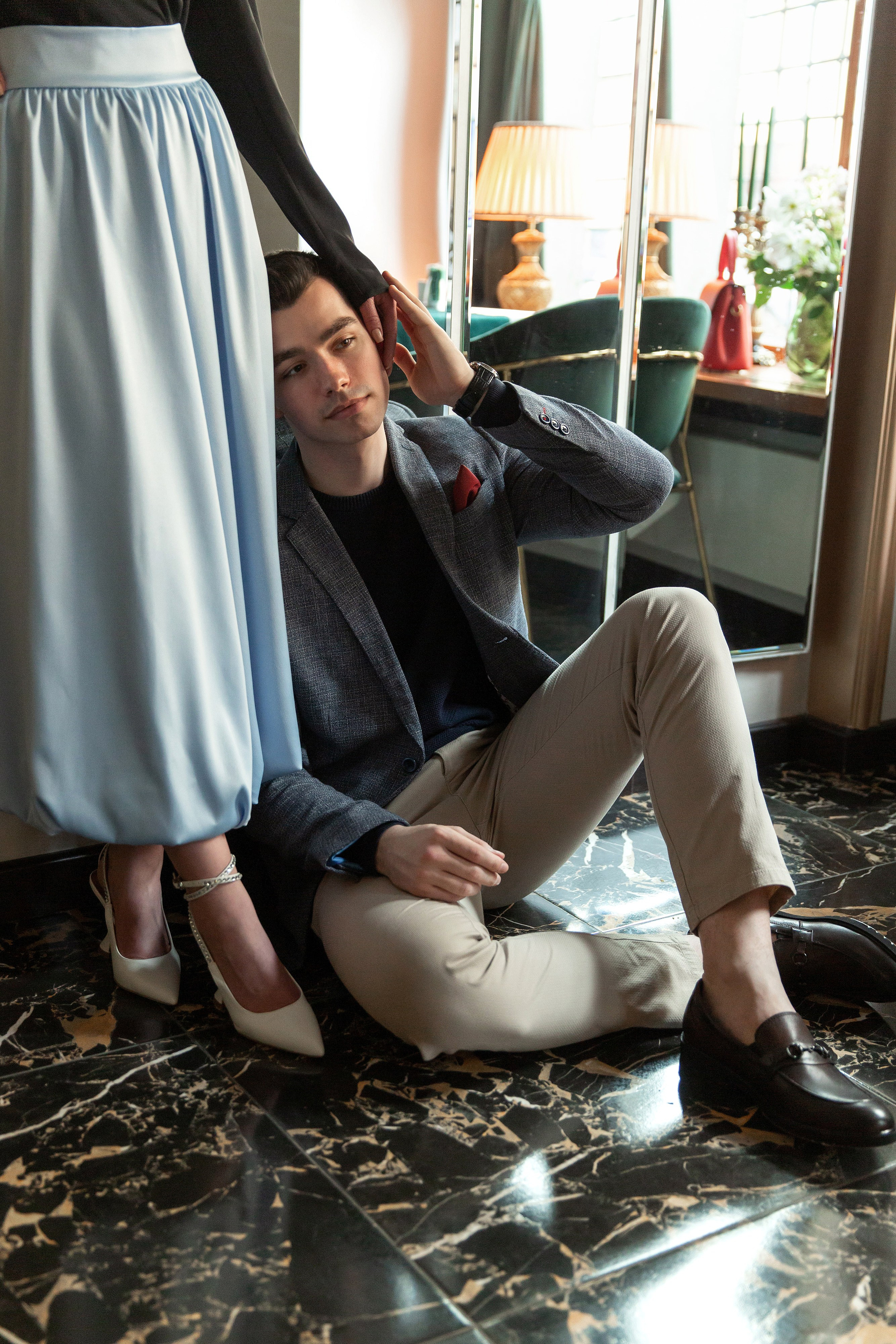 Фотосессия лав стори в отеле. Свадебный и портретный фотограф в Санкт-Петербурге Надежда Чечулина