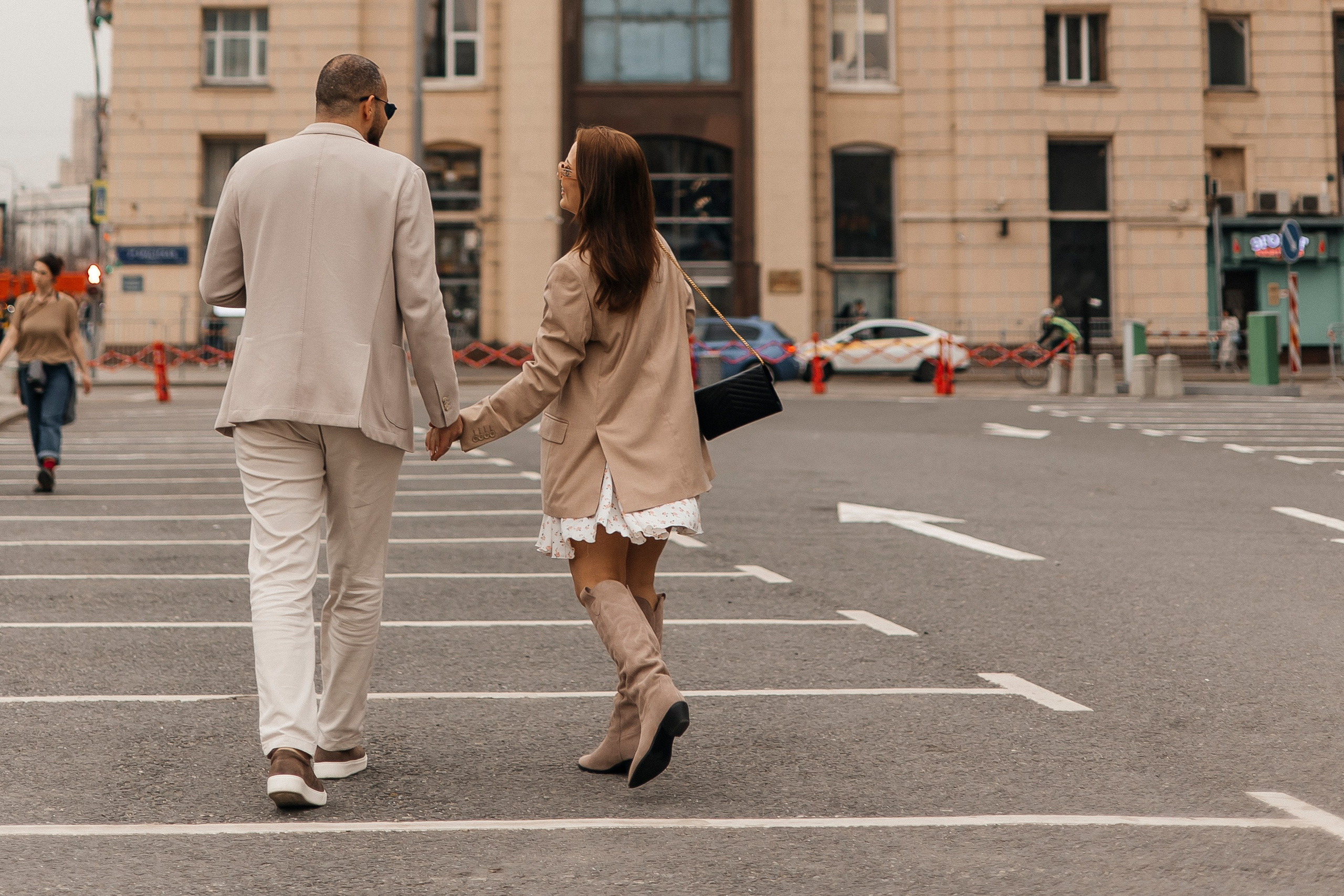 Анастасия и Мостафа (библиотека + прогулка). Фотограф в Москве Екатерина Потапова