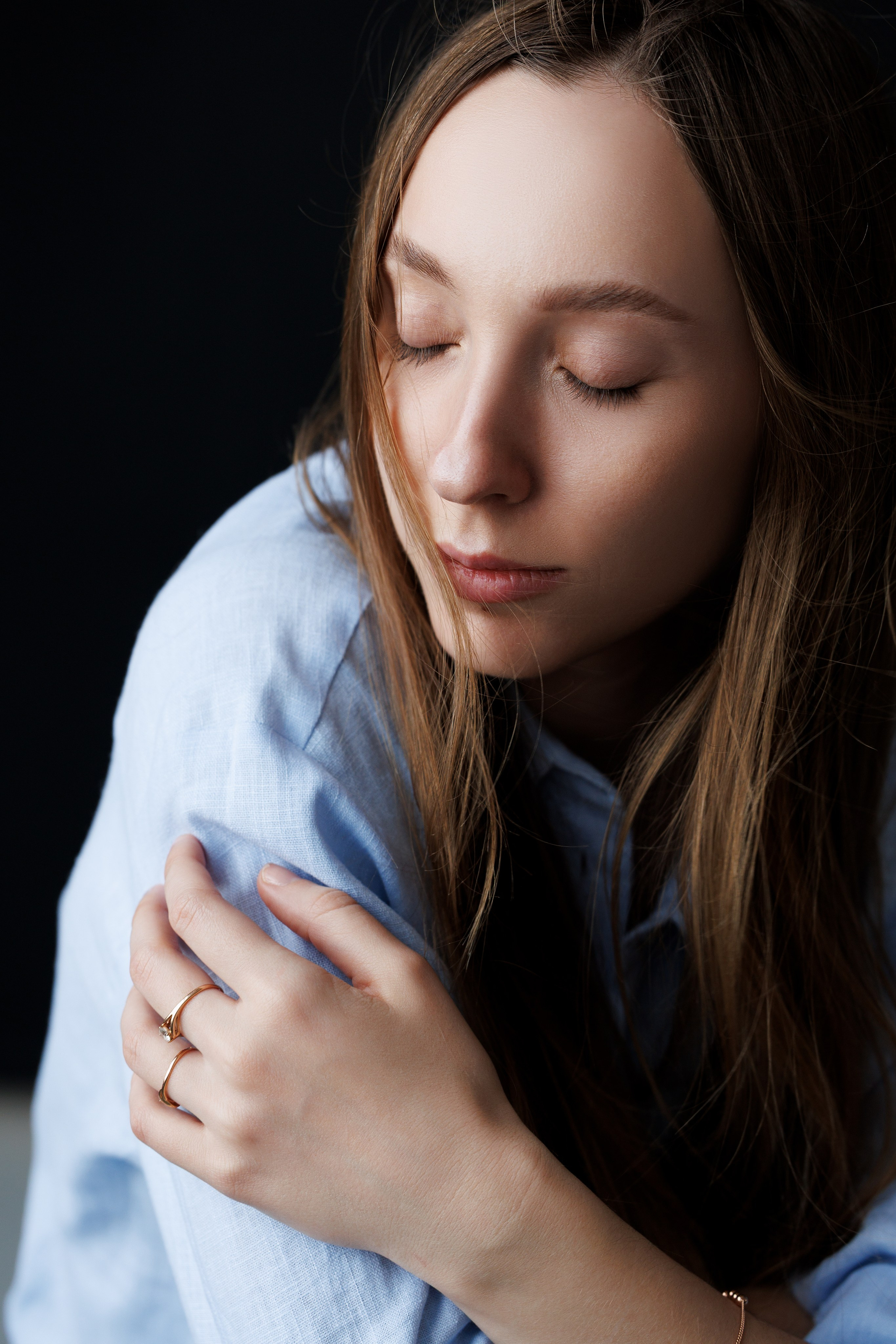 Женский портрет в студии. Фотограф Минск