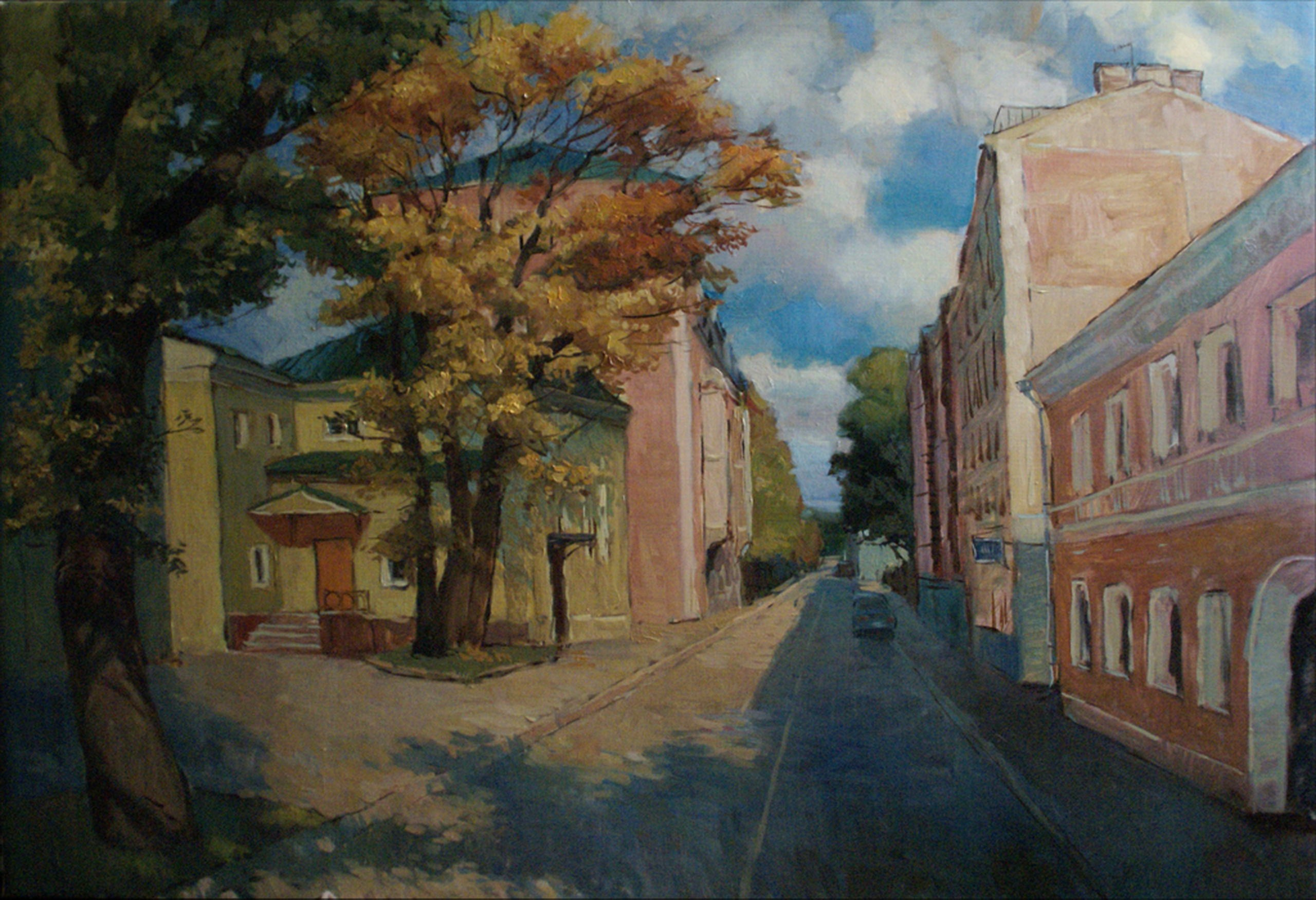 Картины с городским пейзажем. Архитектор | дизайнер | художник Сергей Ратчин в Москве