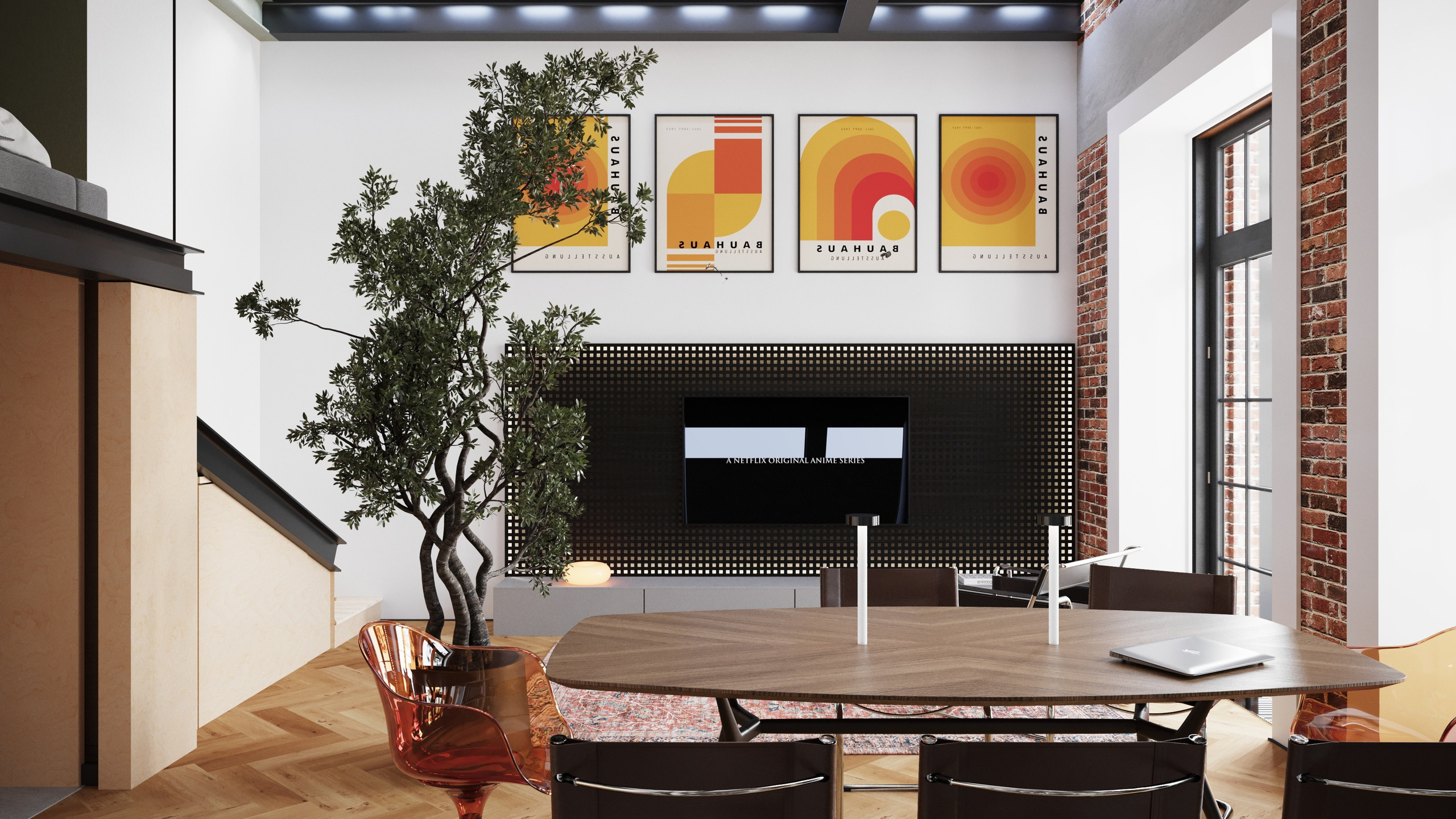 Лофт на красносельской. Архитектурные интерьеры