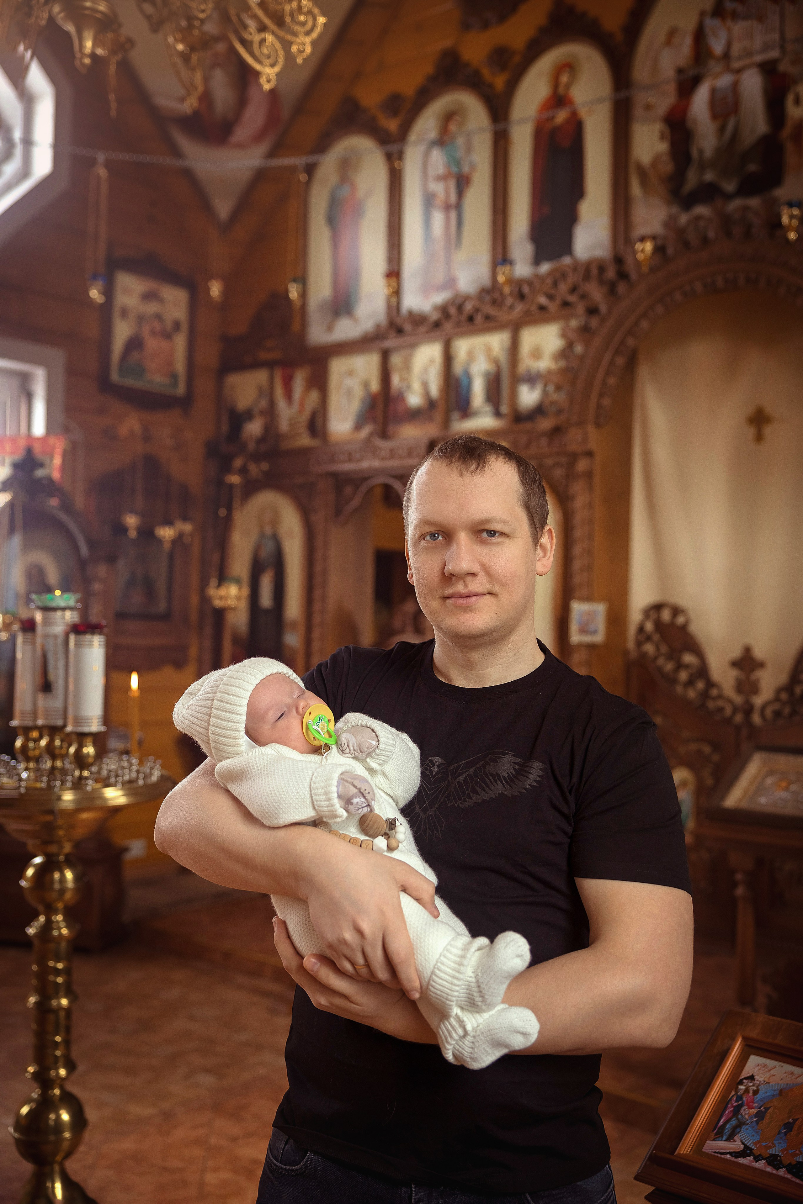 Крещение Евы храм Серафима Саровского. Фотограф на крещение и венчание