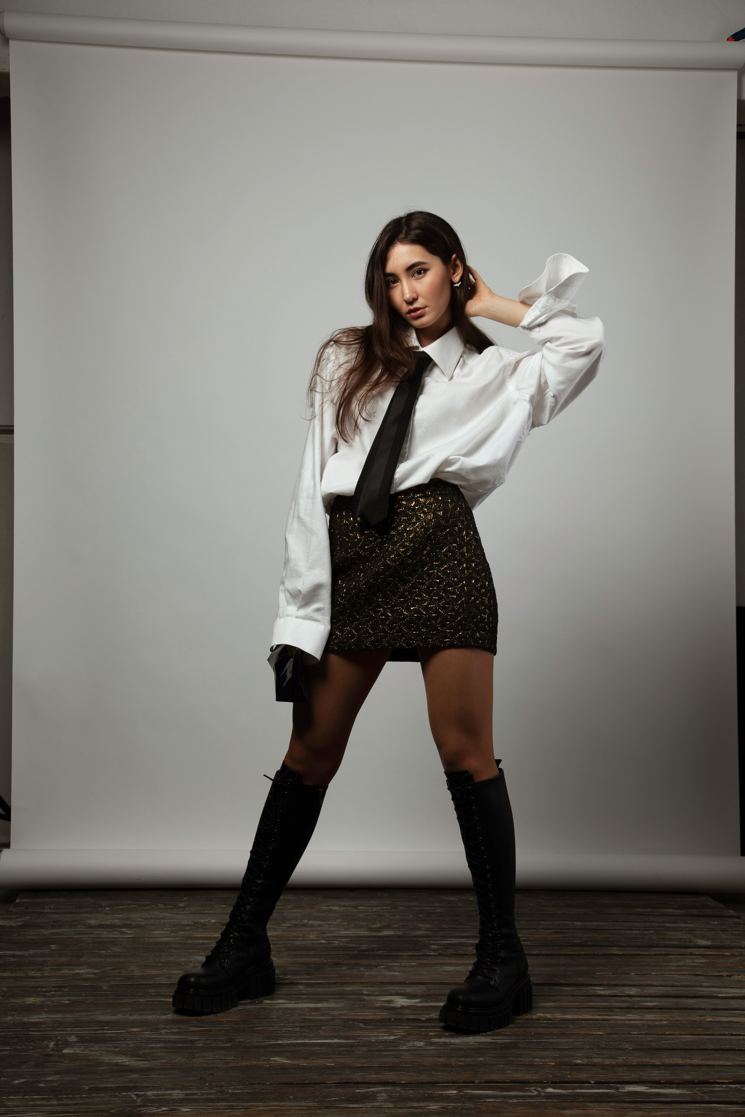 Женский студийный портрет. Фотограф Лазарина Кучменова