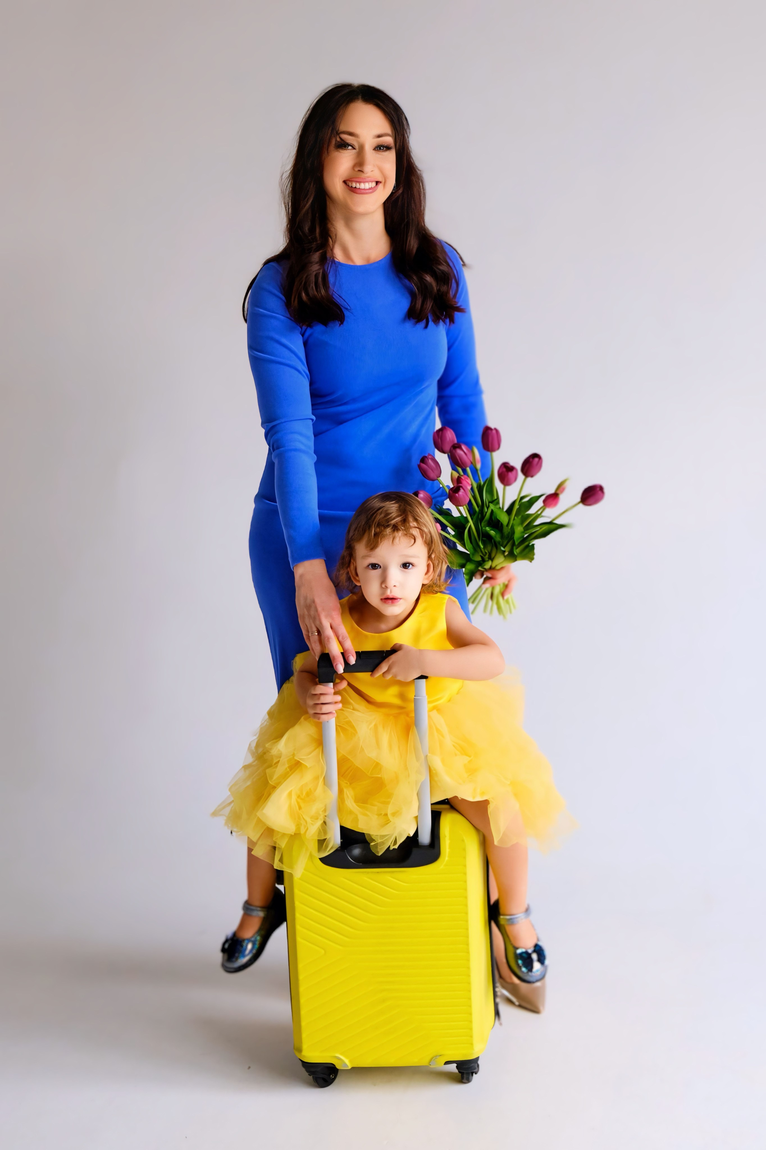 Наталья с дочкой. Весна. Фотограф в Самаре Татьяна Дубаносова