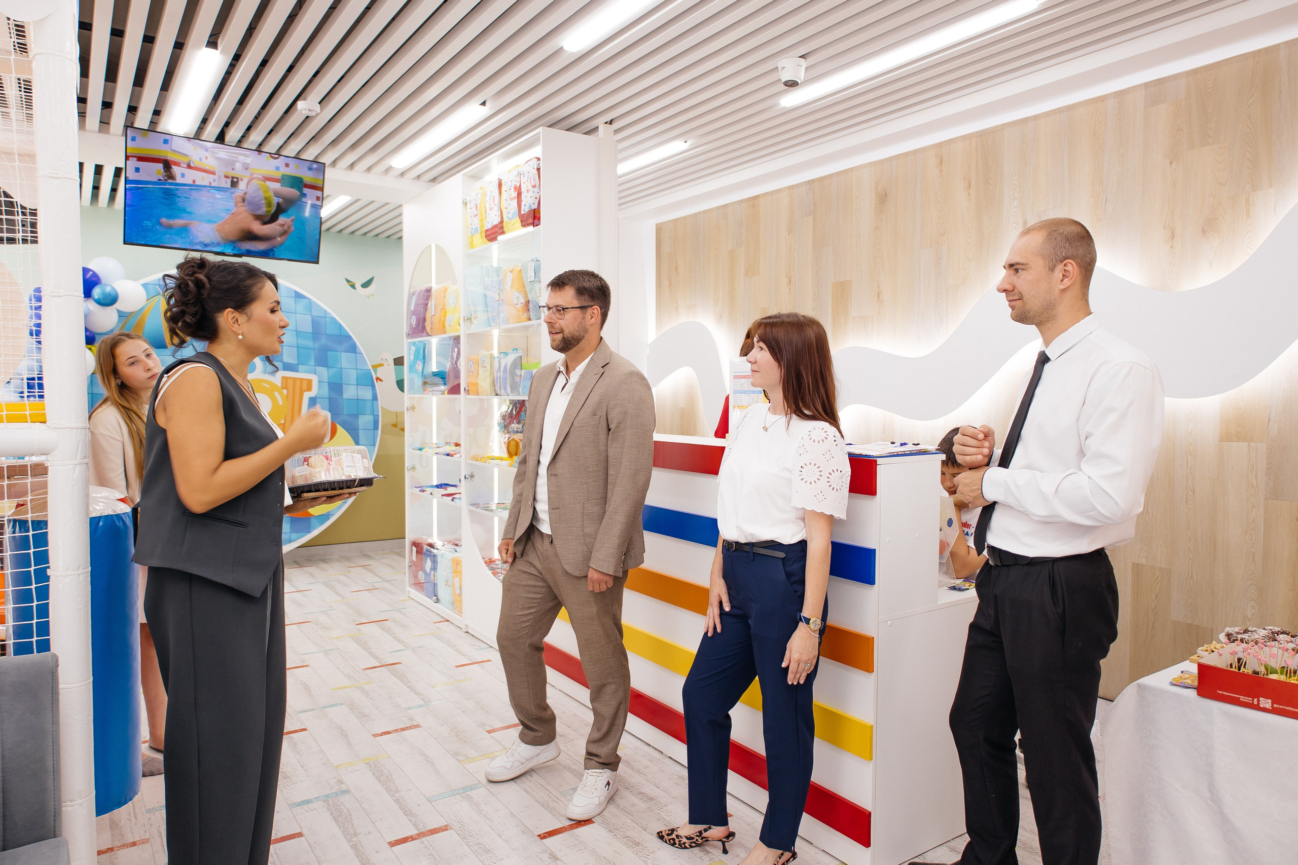 Открытие бассейна. Фотограф в Иркутске