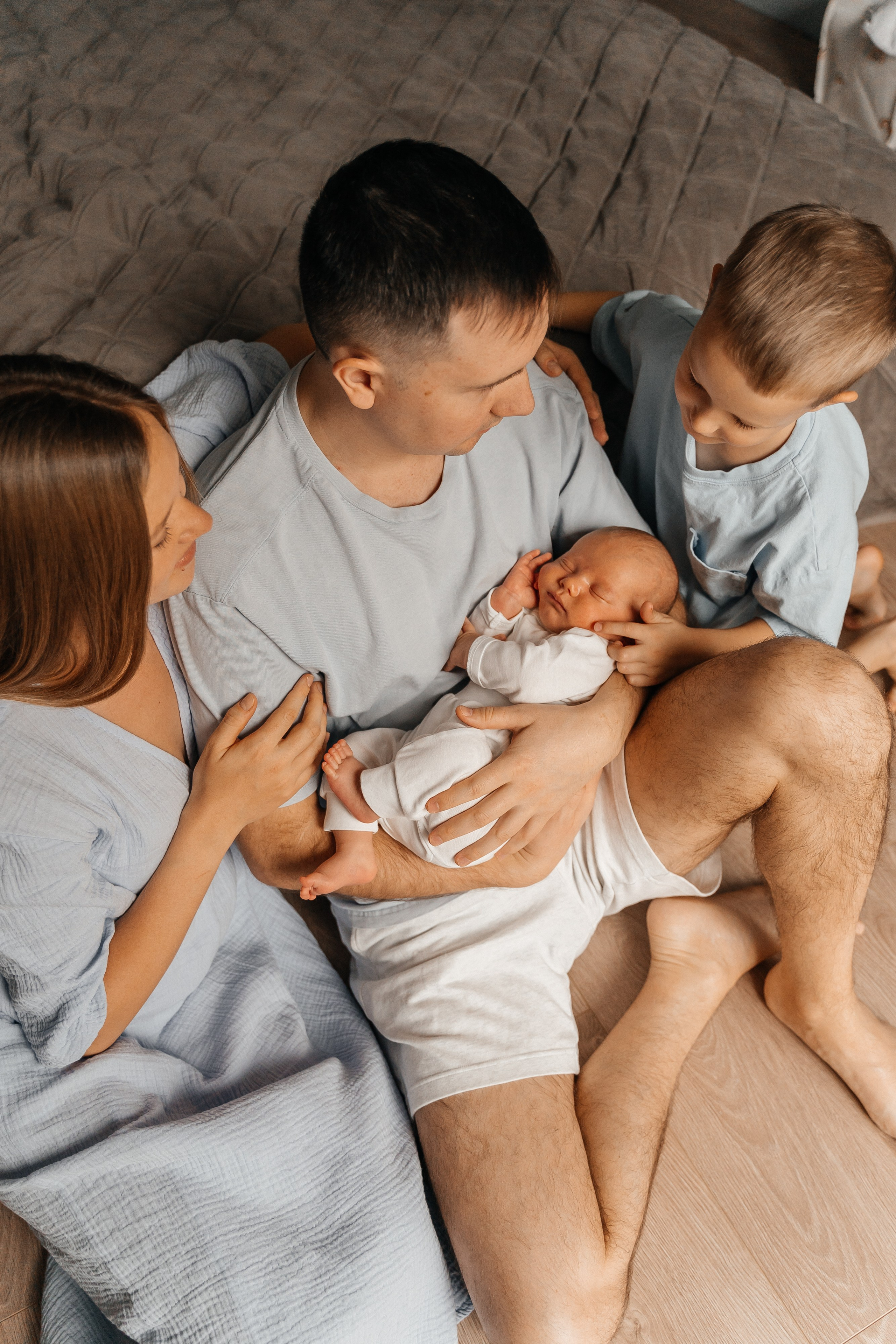 Ваня, Лара, Миша и Стёпа. Волик Мария