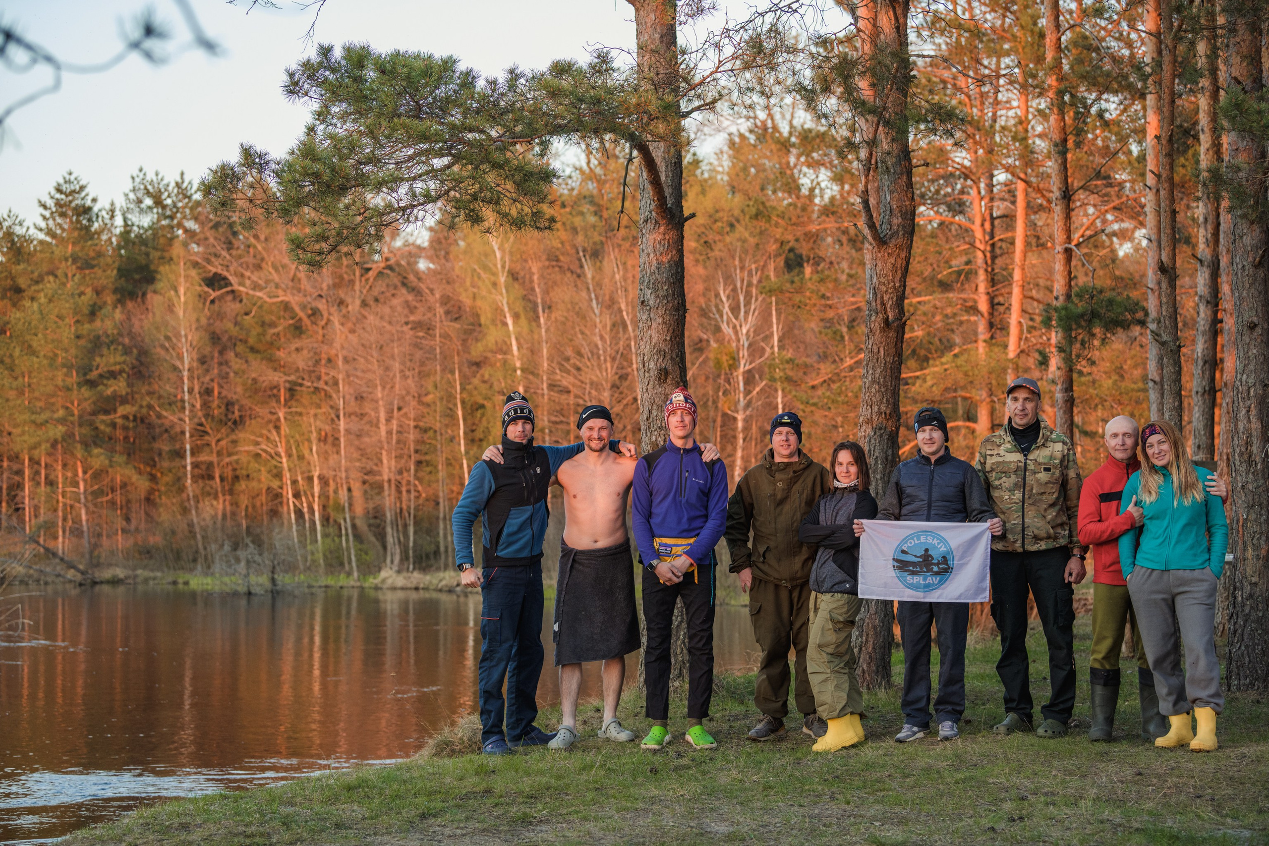 Водный поход 1-й кс по реке Случь. Репортажный фотограф Владимир Беляй