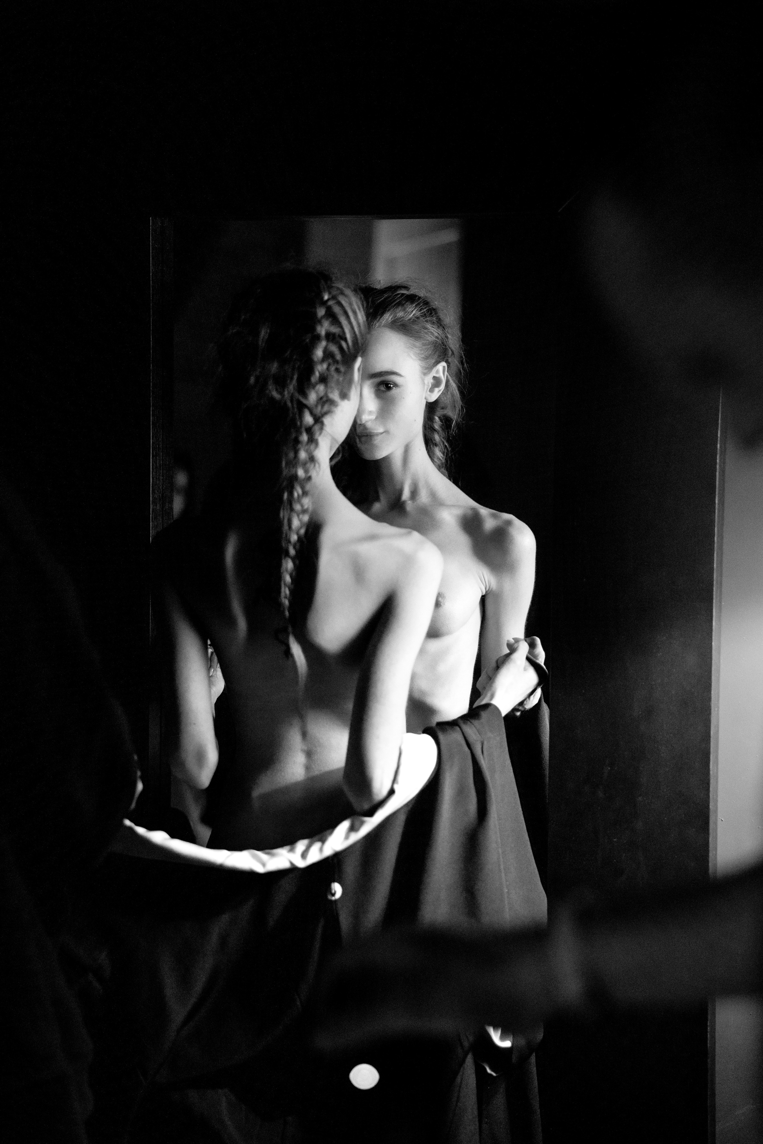 ЧБ для Поли. Женский и контент фотограф в Москве. Алла Поломарь