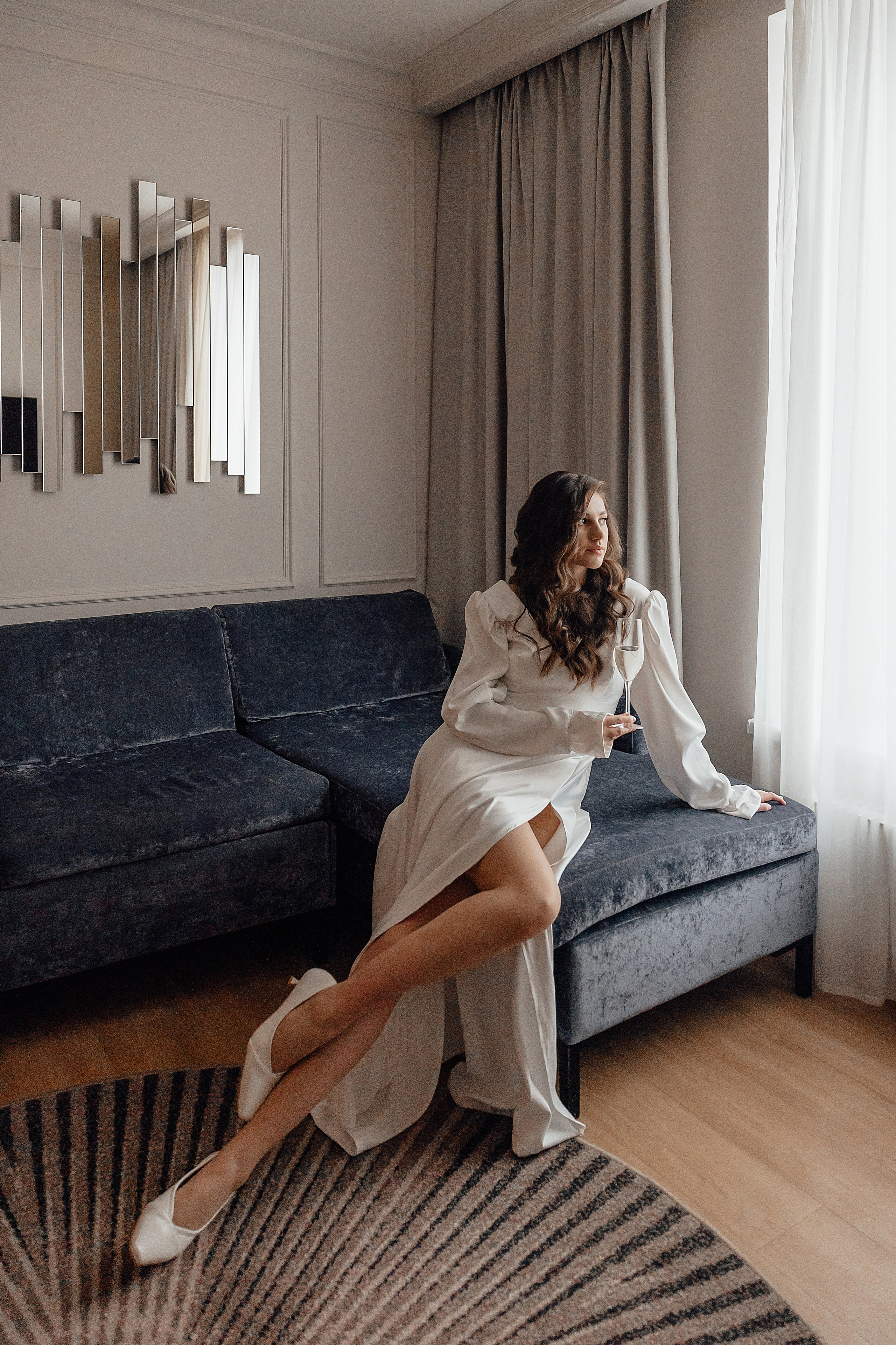 утро невесты в отеле Marriott Imperial Plaza