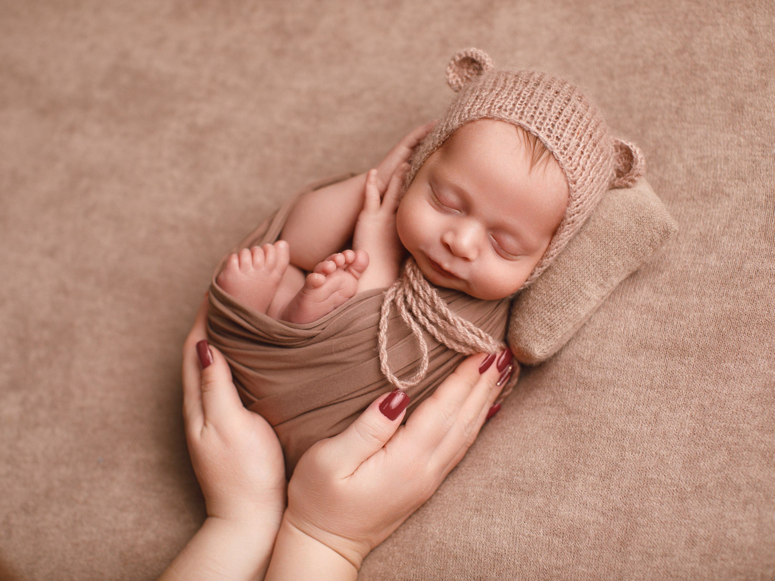 Портфолио фотосессия для новорожденных. Фотограф новорождённых и детей до года на КМВ