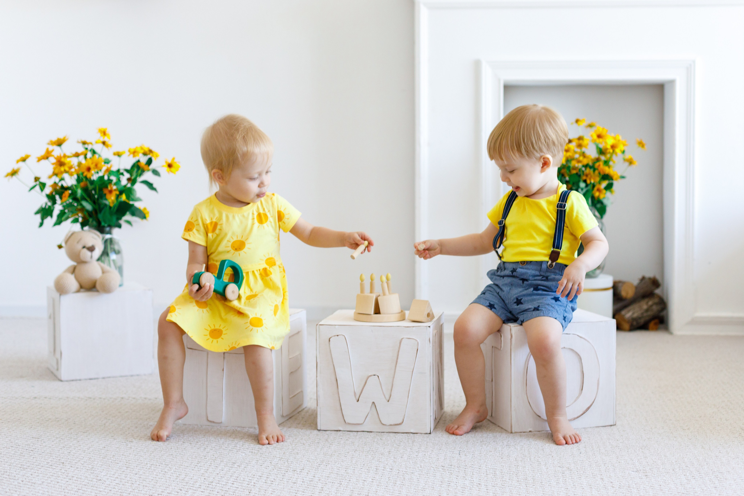 2 года (Тройняшки). Семейный и детский фотограф, в Анапе Алфимова Елена.Новорожденных