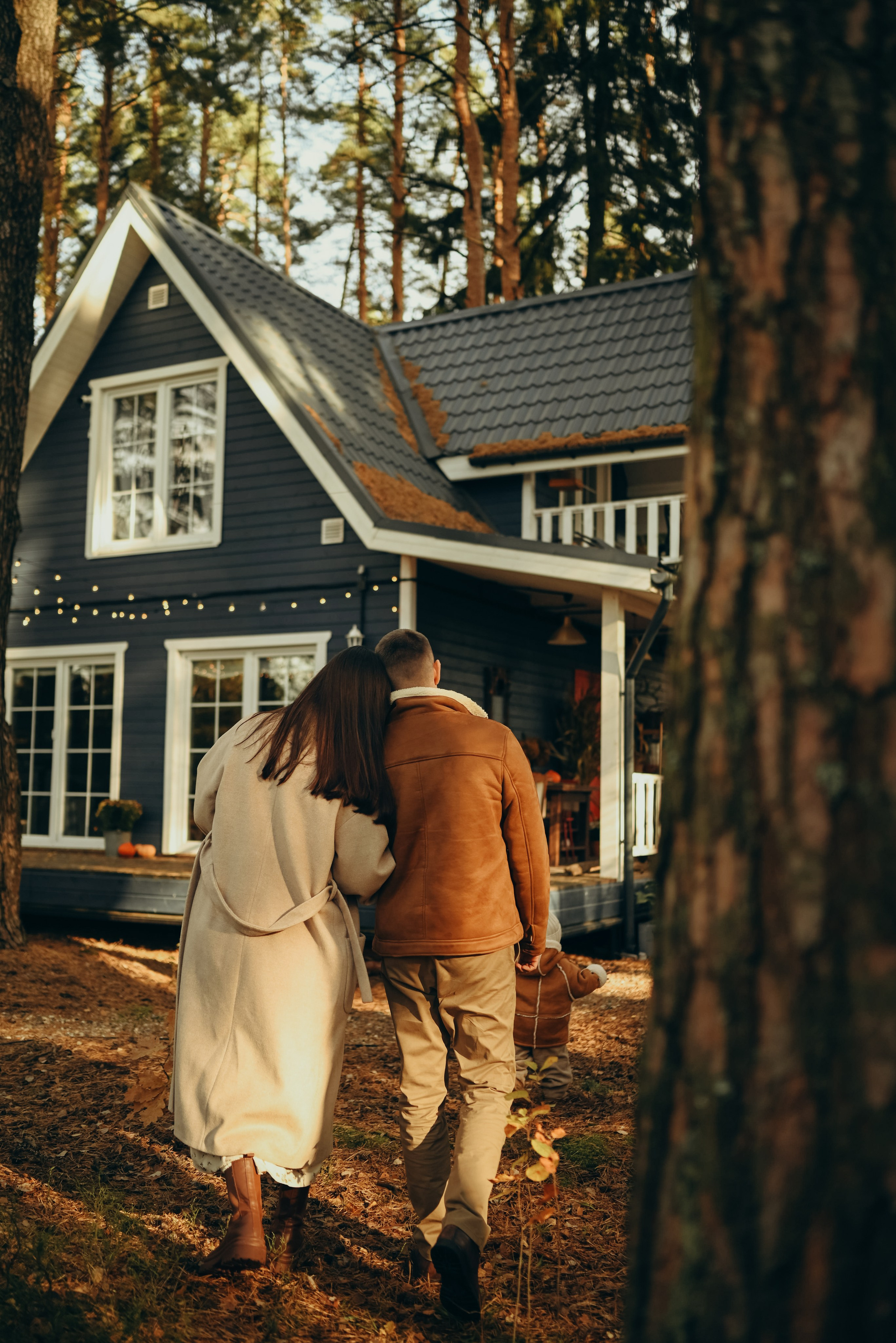 Дача осенью. Семейный фотограф в Москве Люберцах Ирина Вронская