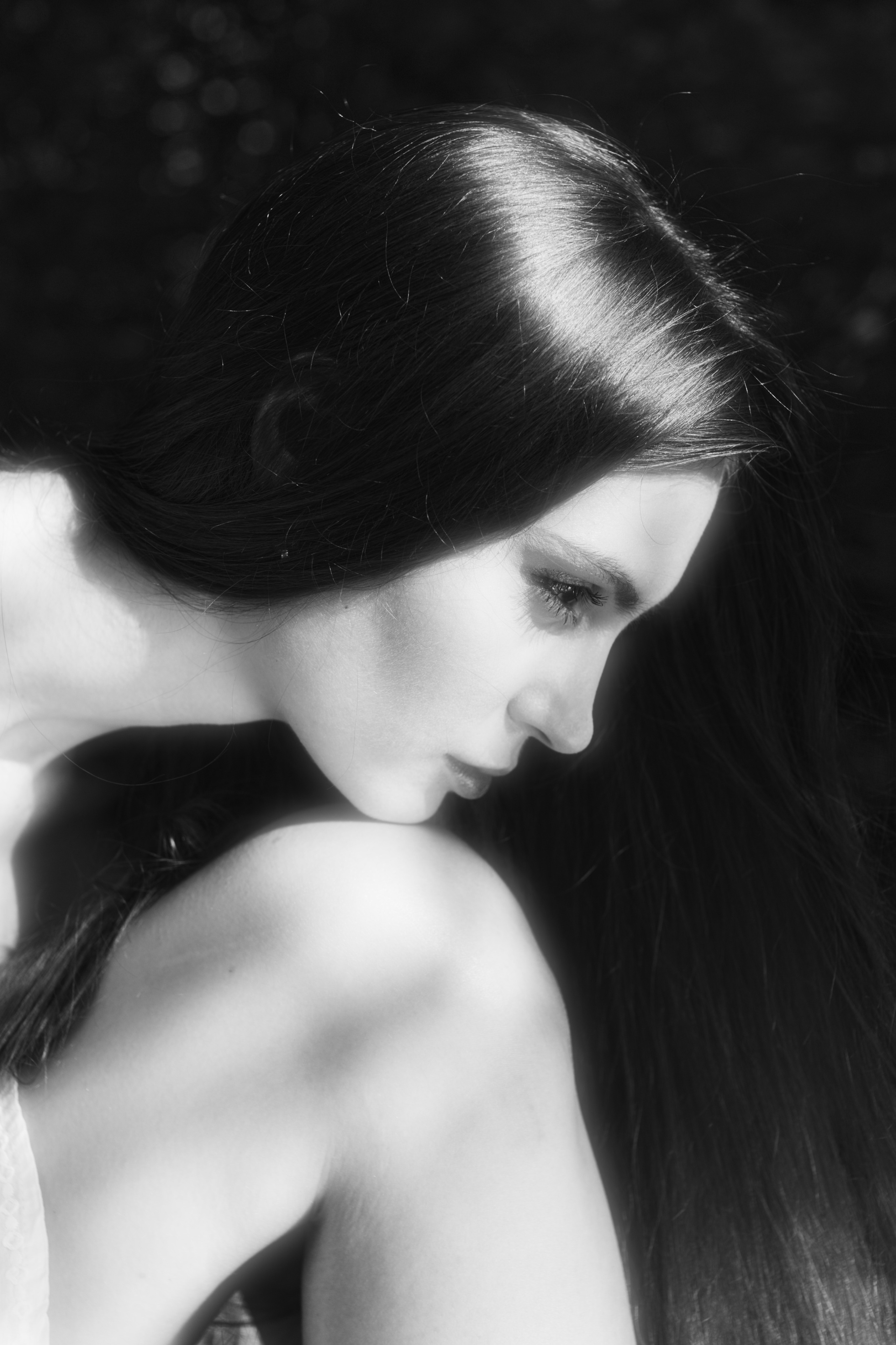 Нежный портрет девушки, фотограф в Москве не дорого 